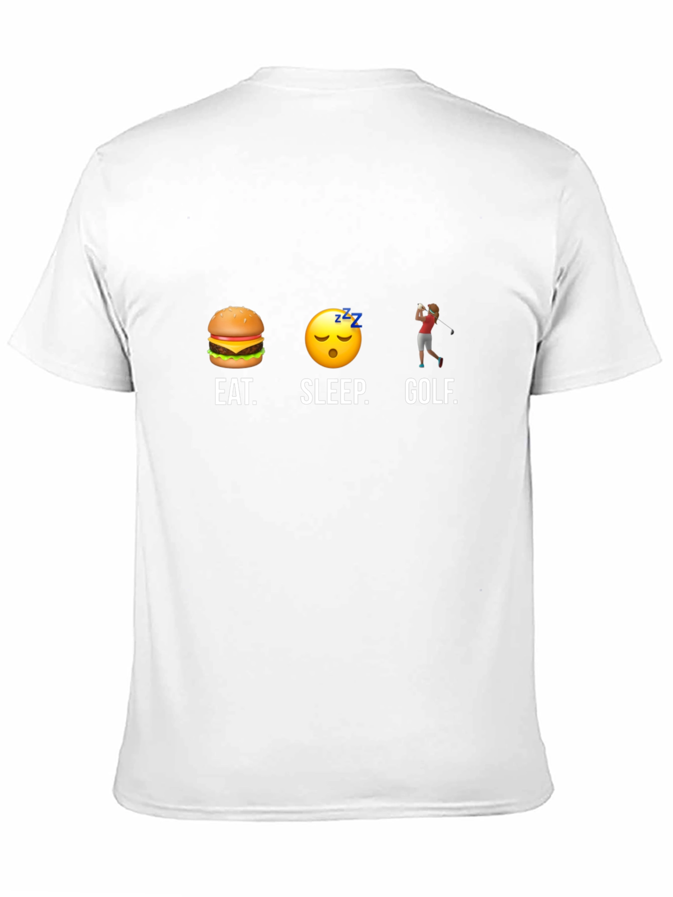 Eat Sleep Golf T-Shirt Funny Golfing Tee