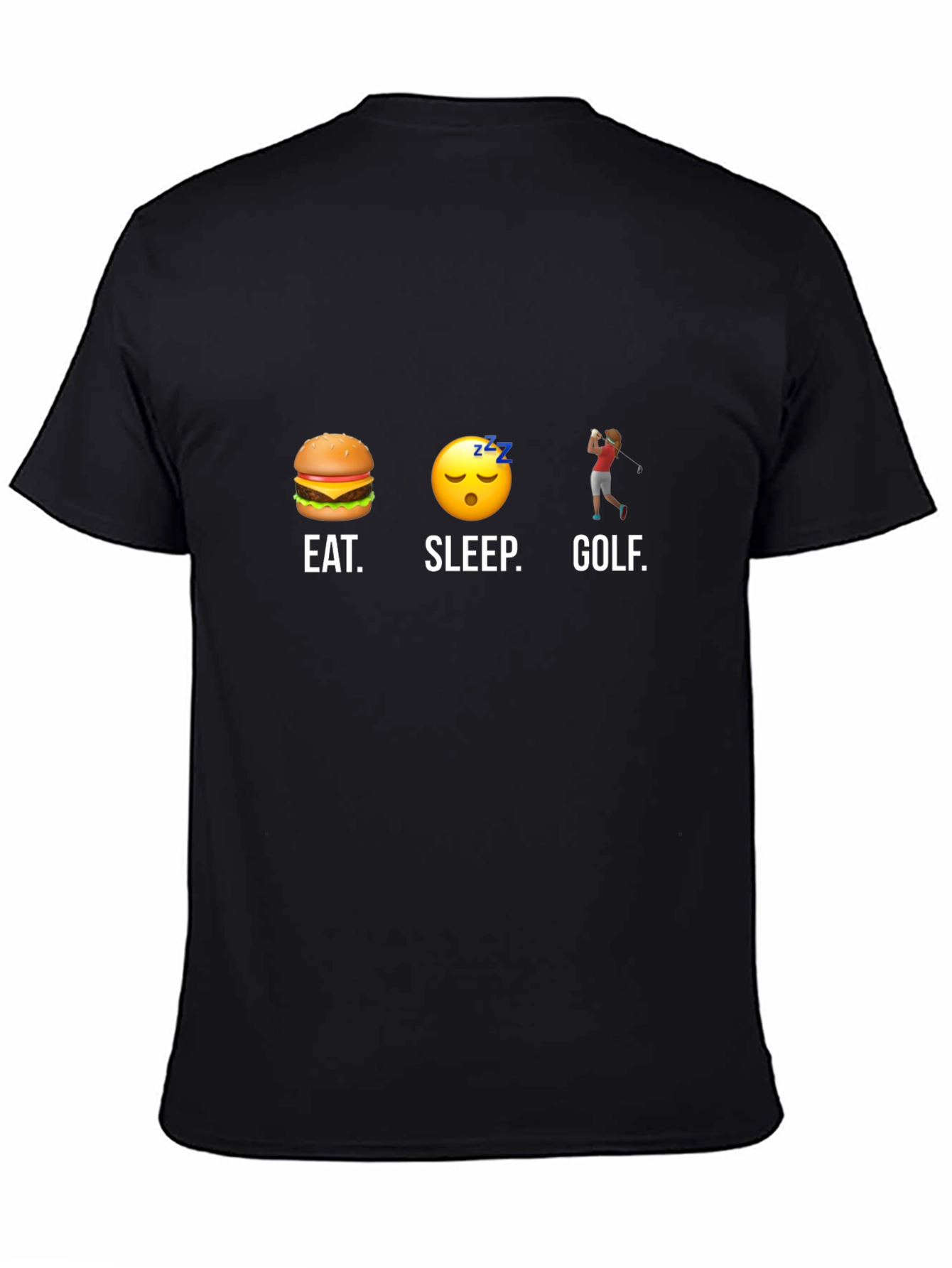 Eat Sleep Golf T-Shirt Funny Golfing Tee