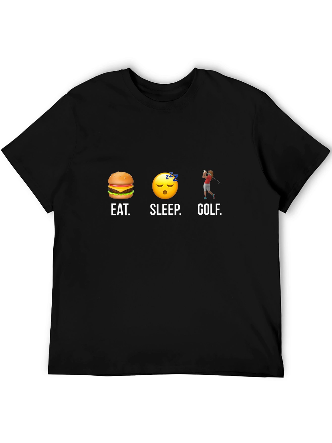 Eat Sleep Golf T-Shirt Funny Golfing Tee