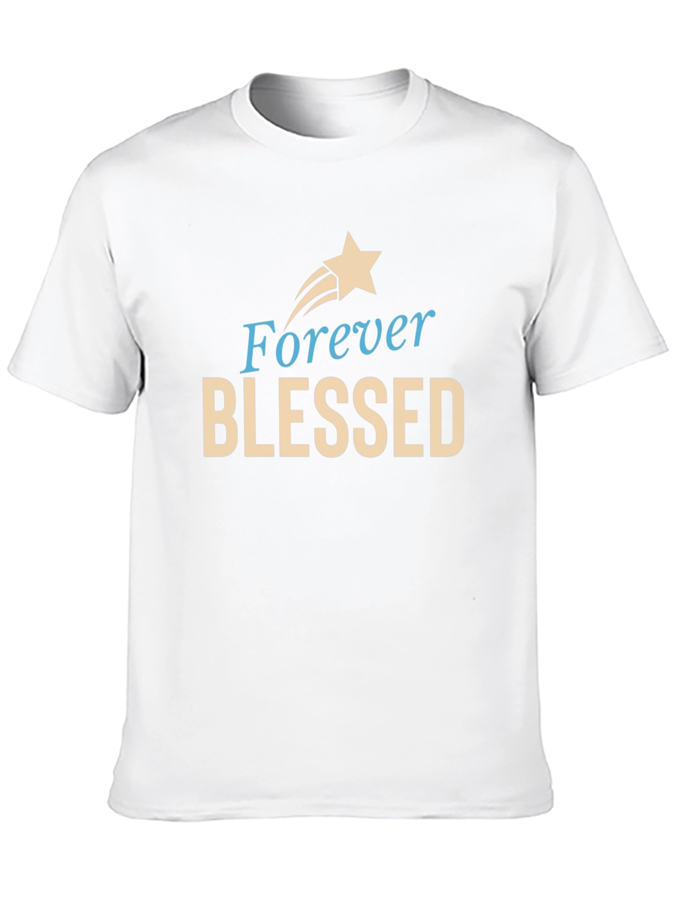 Forever Blessed Graphic Tee - Black