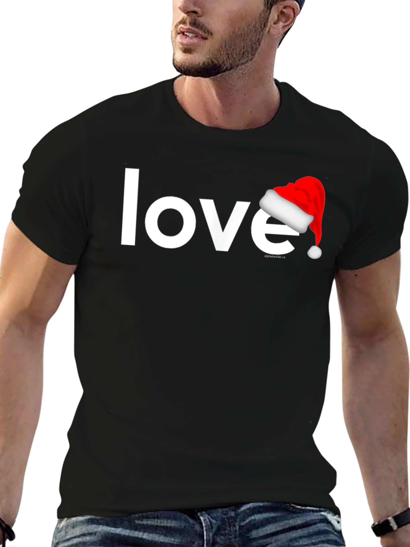 Festive Love Graphic Tee - Holiday Edition