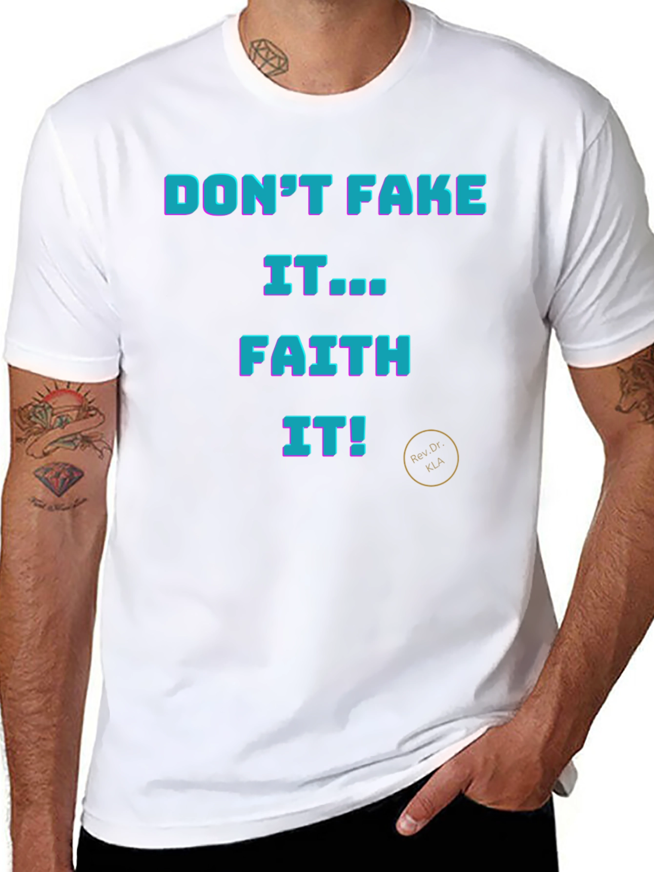 Faith It T-Shirt - Motivational Graphic Tee