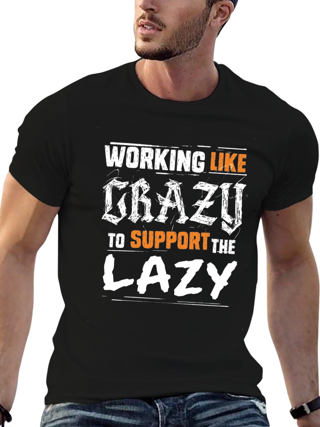 Working Like Crazy T-Shirt - Unisex