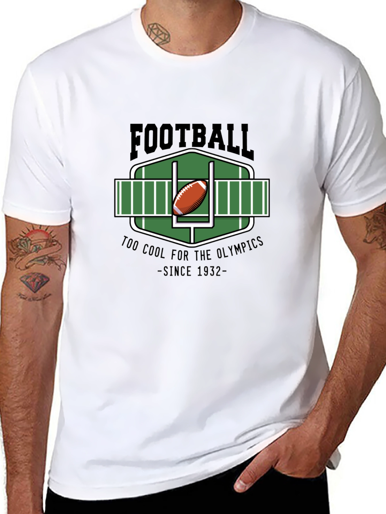 Football Too Cool Olympics T-Shirt