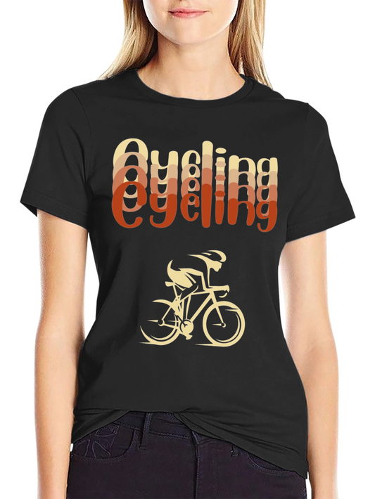 Retro Cycling T-Shirt - Bike Lovers Tee