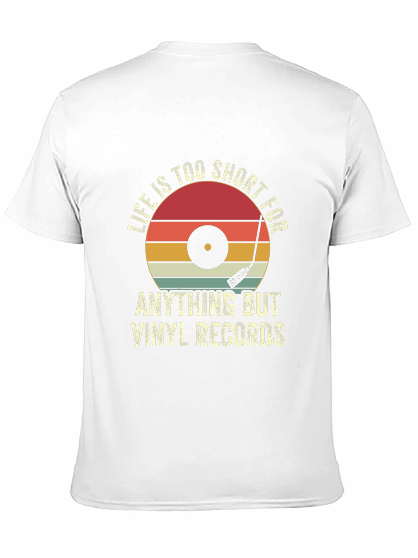 Vinyl Records Graphic T-Shirt