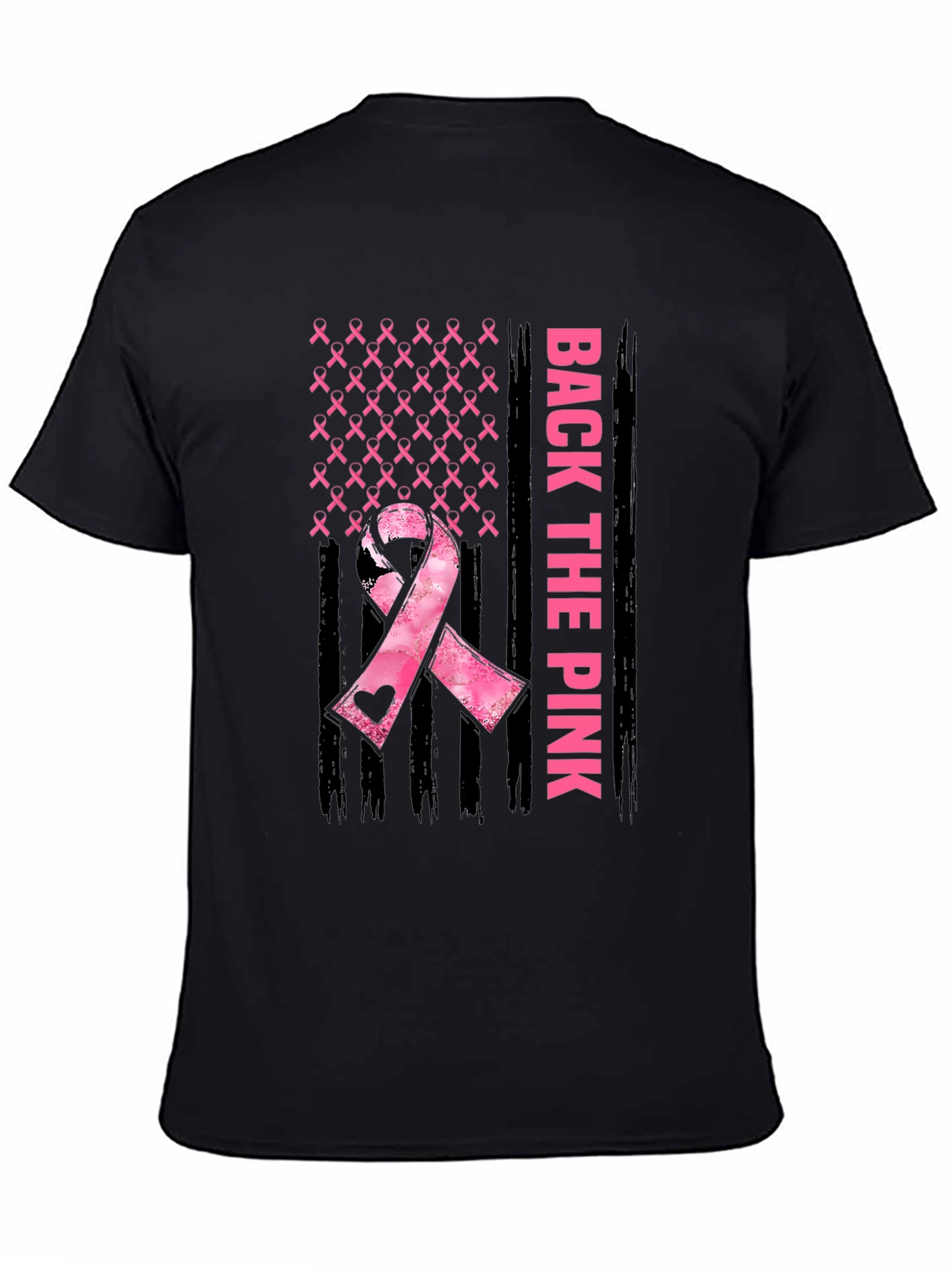 Back The Pink Breast Cancer Awareness T-Shirt