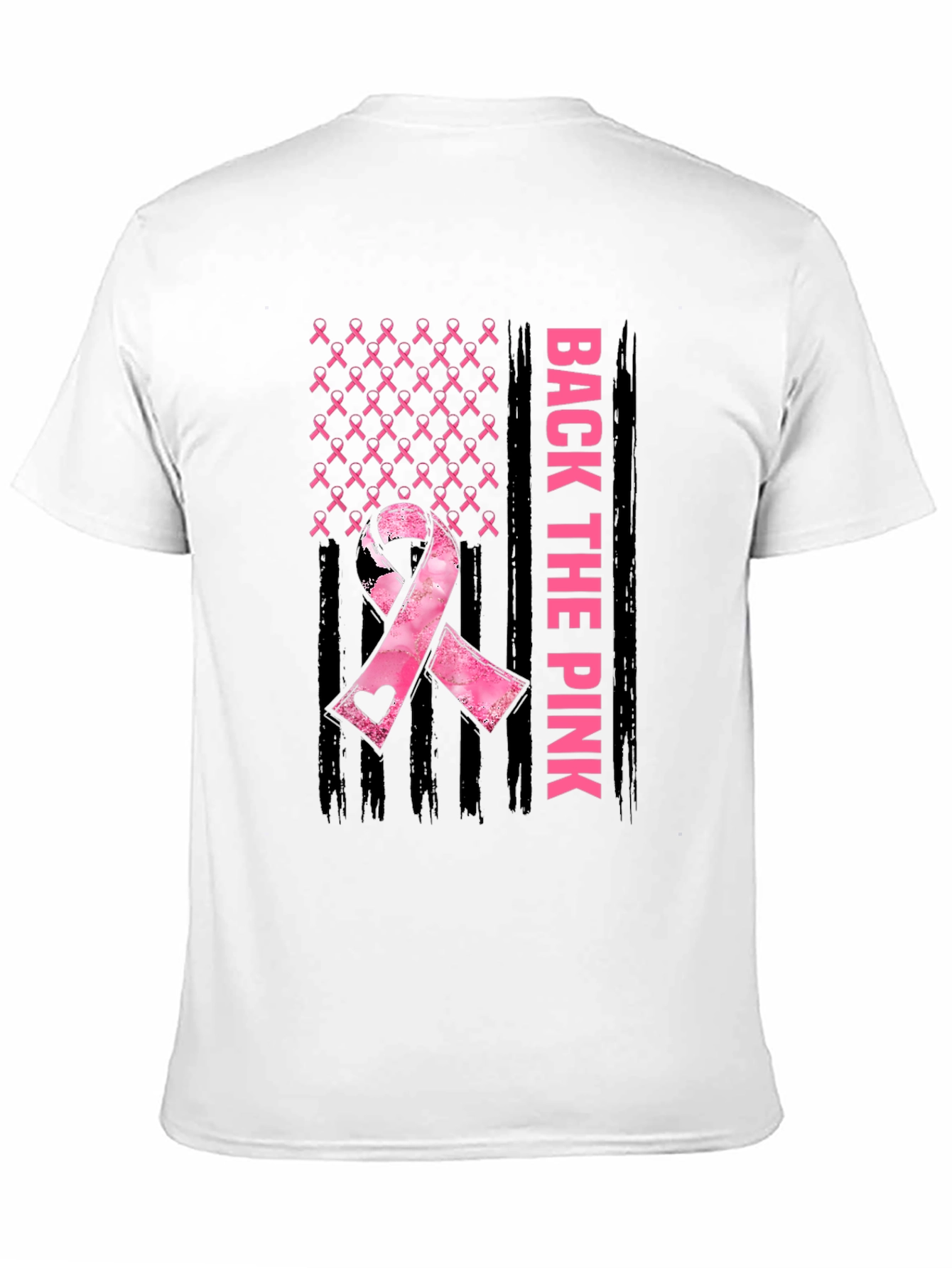 Back The Pink Breast Cancer Awareness T-Shirt