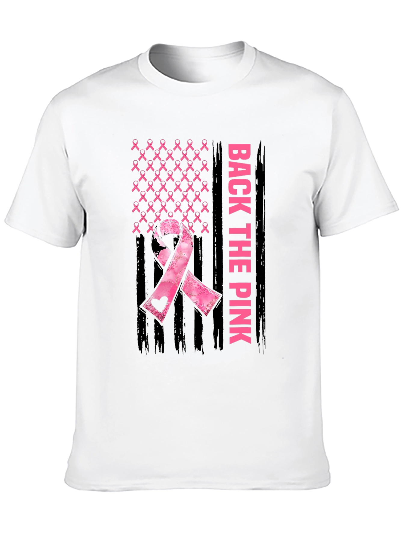 Back The Pink Breast Cancer Awareness T-Shirt