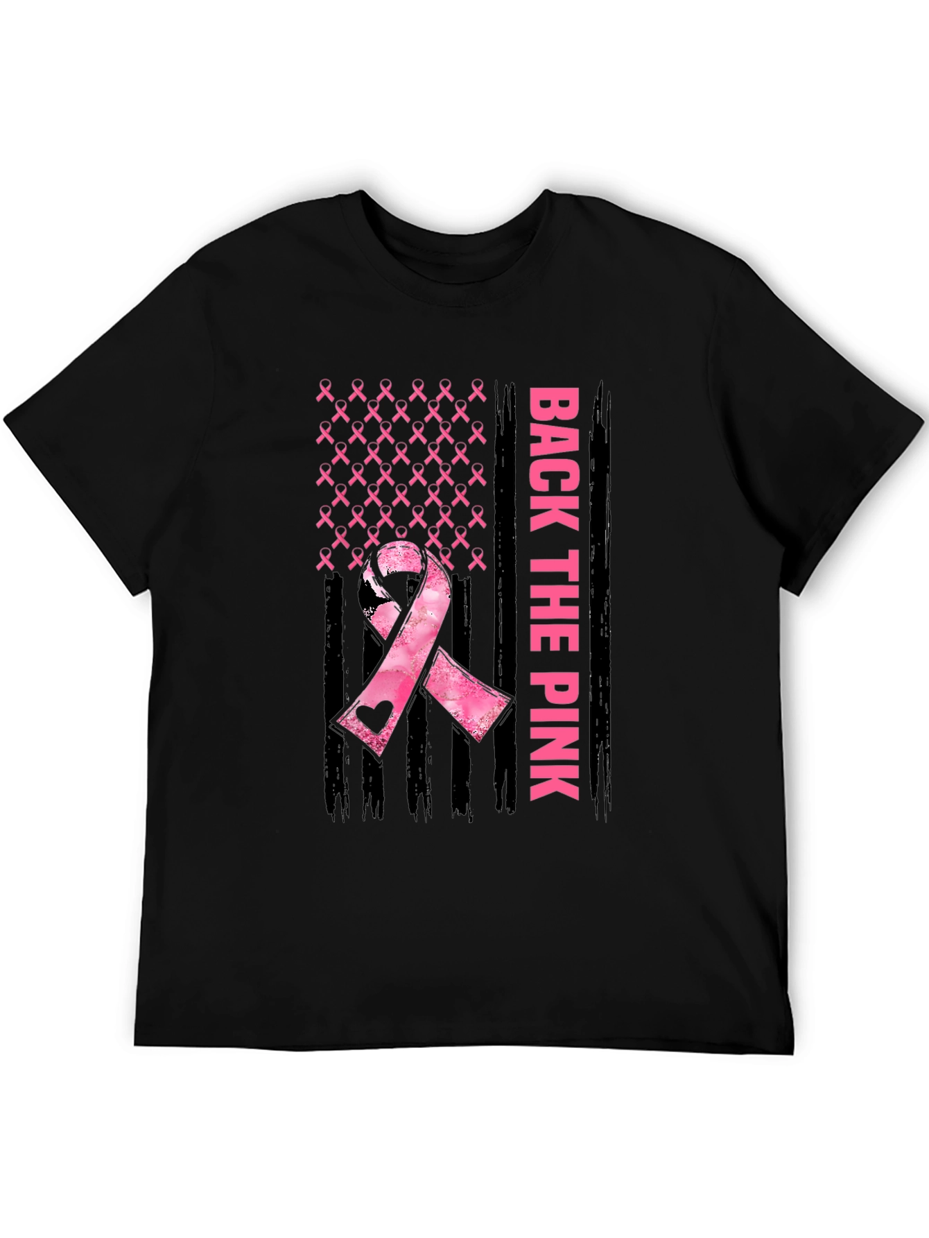 Back The Pink Breast Cancer Awareness T-Shirt