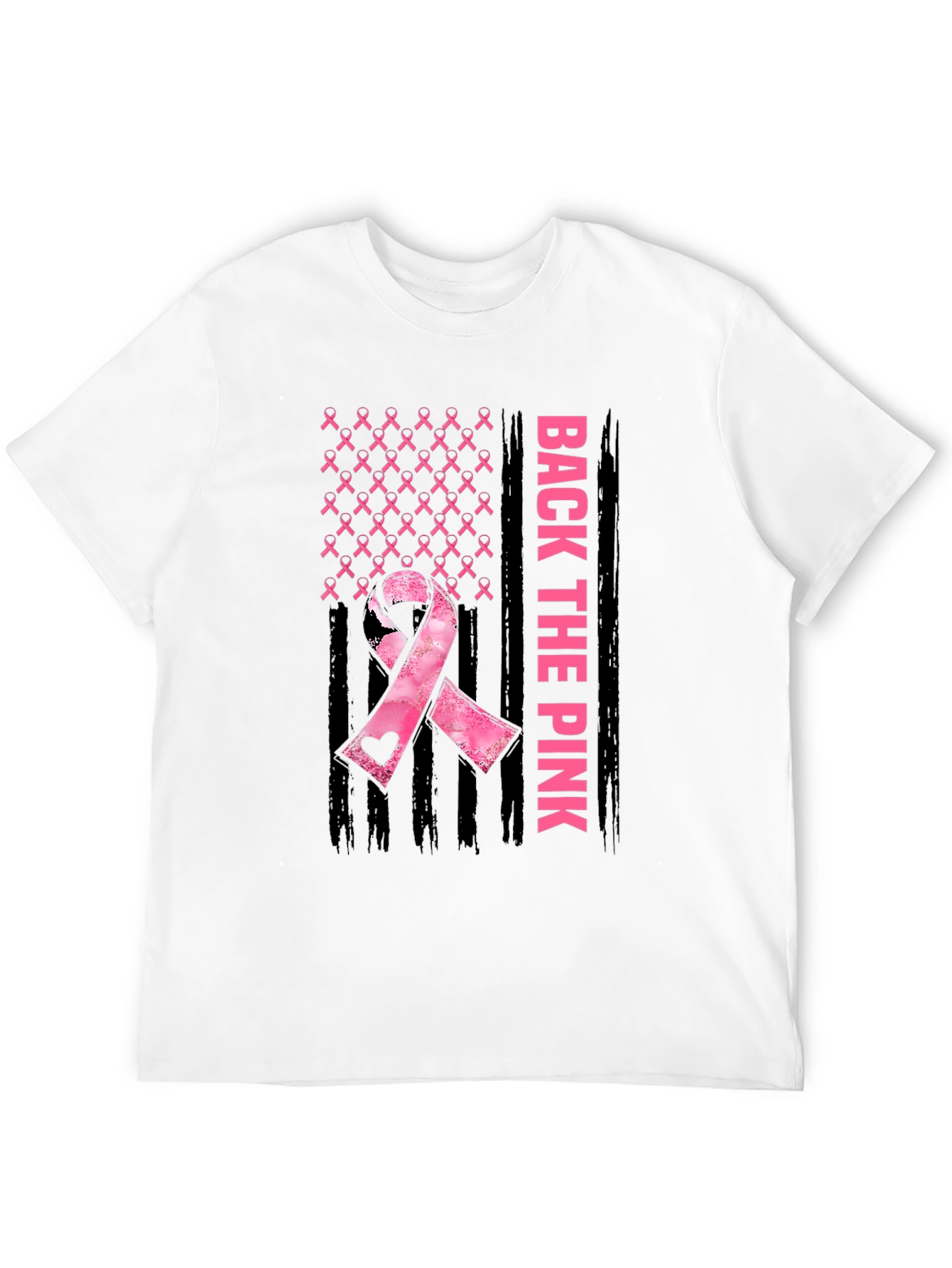 Back The Pink Breast Cancer Awareness T-Shirt