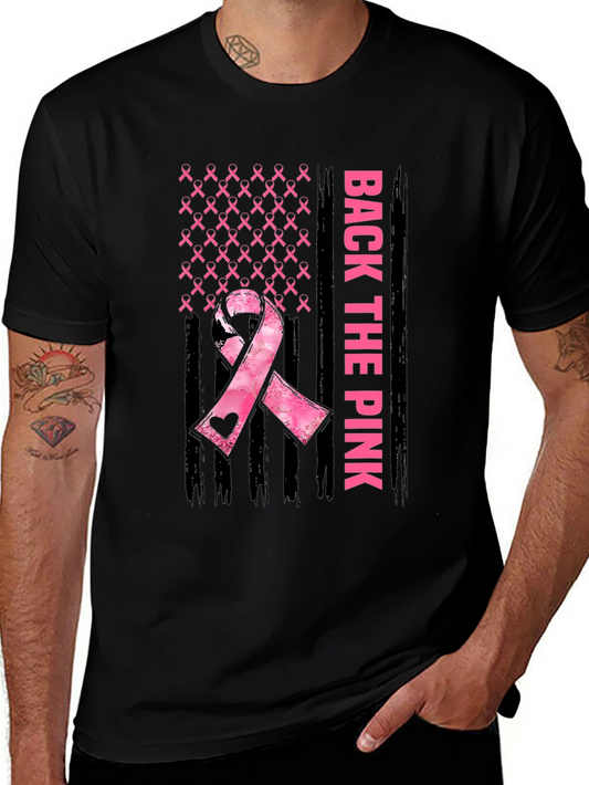 Back The Pink Breast Cancer Awareness T-Shirt