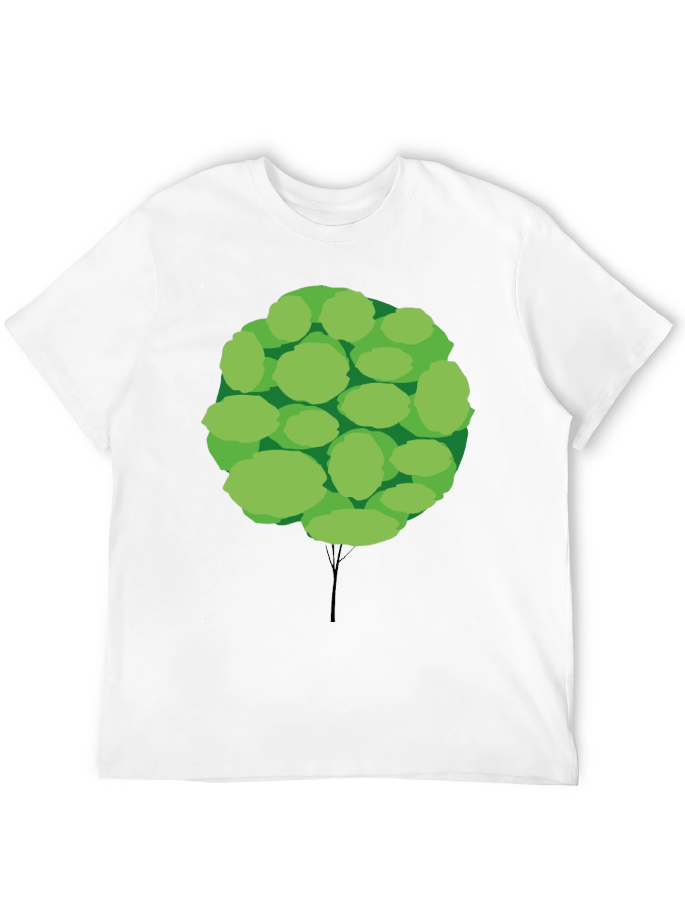 Funky Tree Graphic Tee - Unisex Black T-Shirt