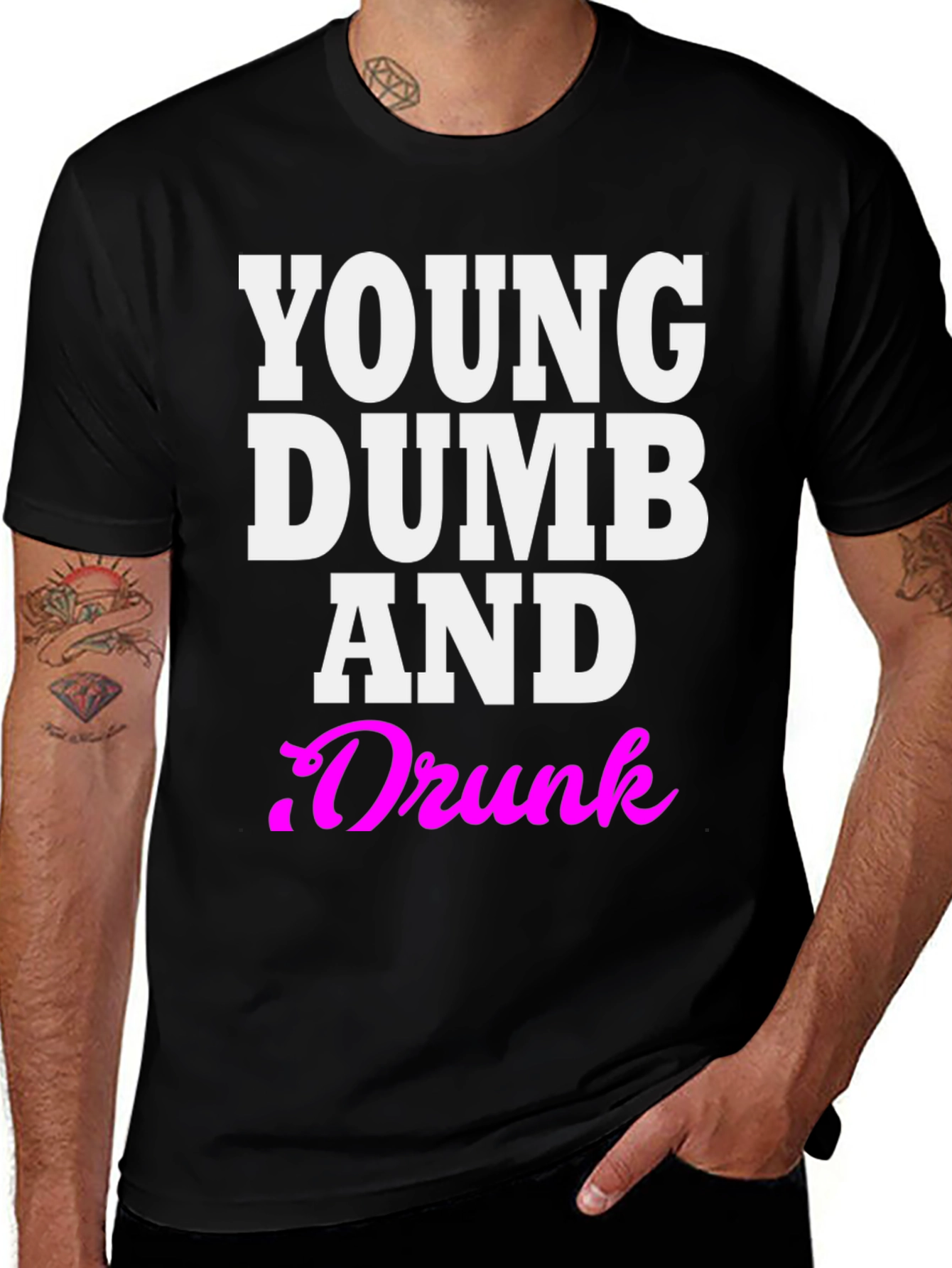 Young Dumb And Drunk Graphic Tee