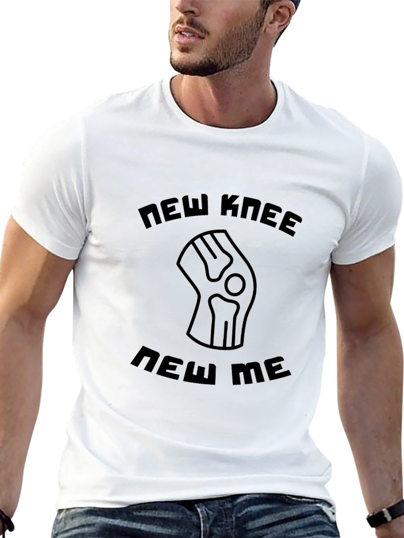 New Knee New Me Graphic T-Shirt