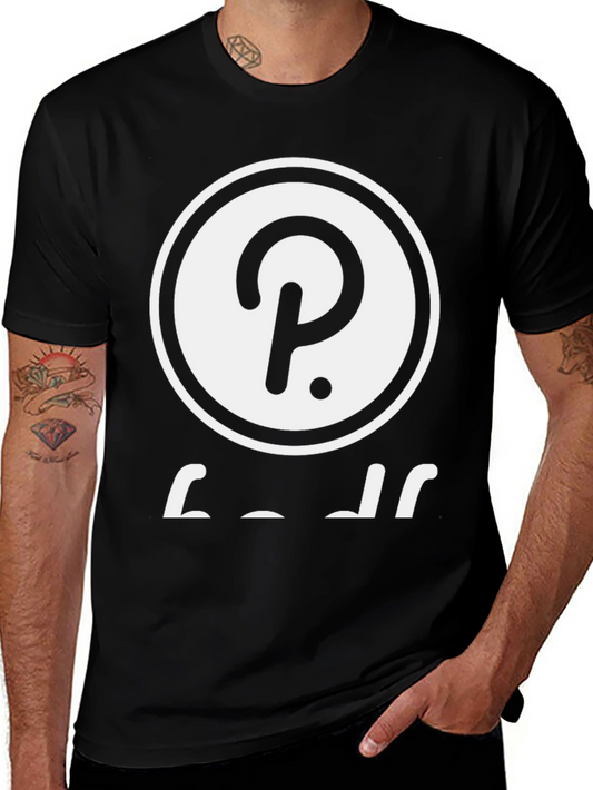 Polkadot Crypto Black T-Shirt - Stylish DOT Design