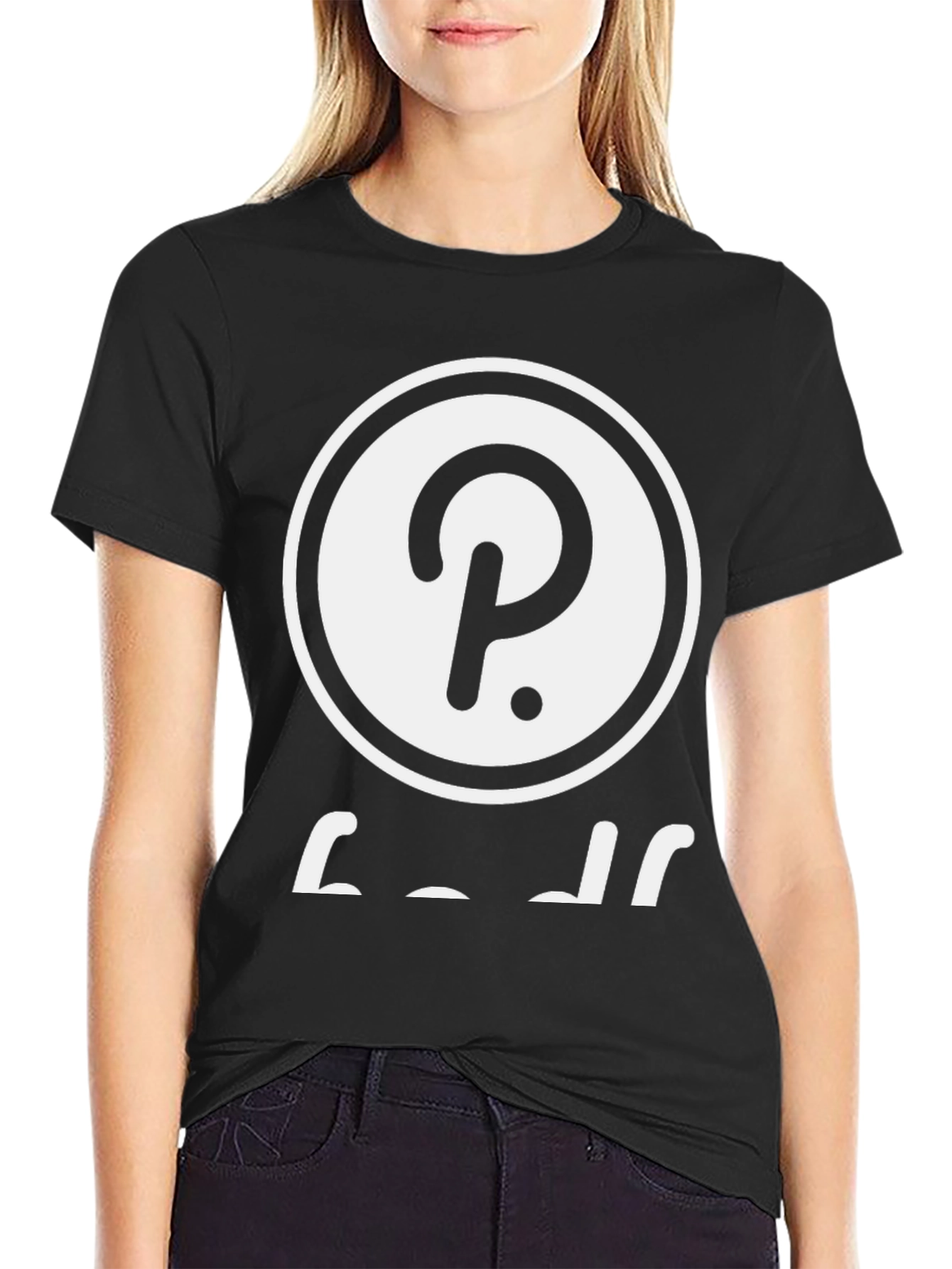 Polkadot Crypto Black T-Shirt - Stylish DOT Design
