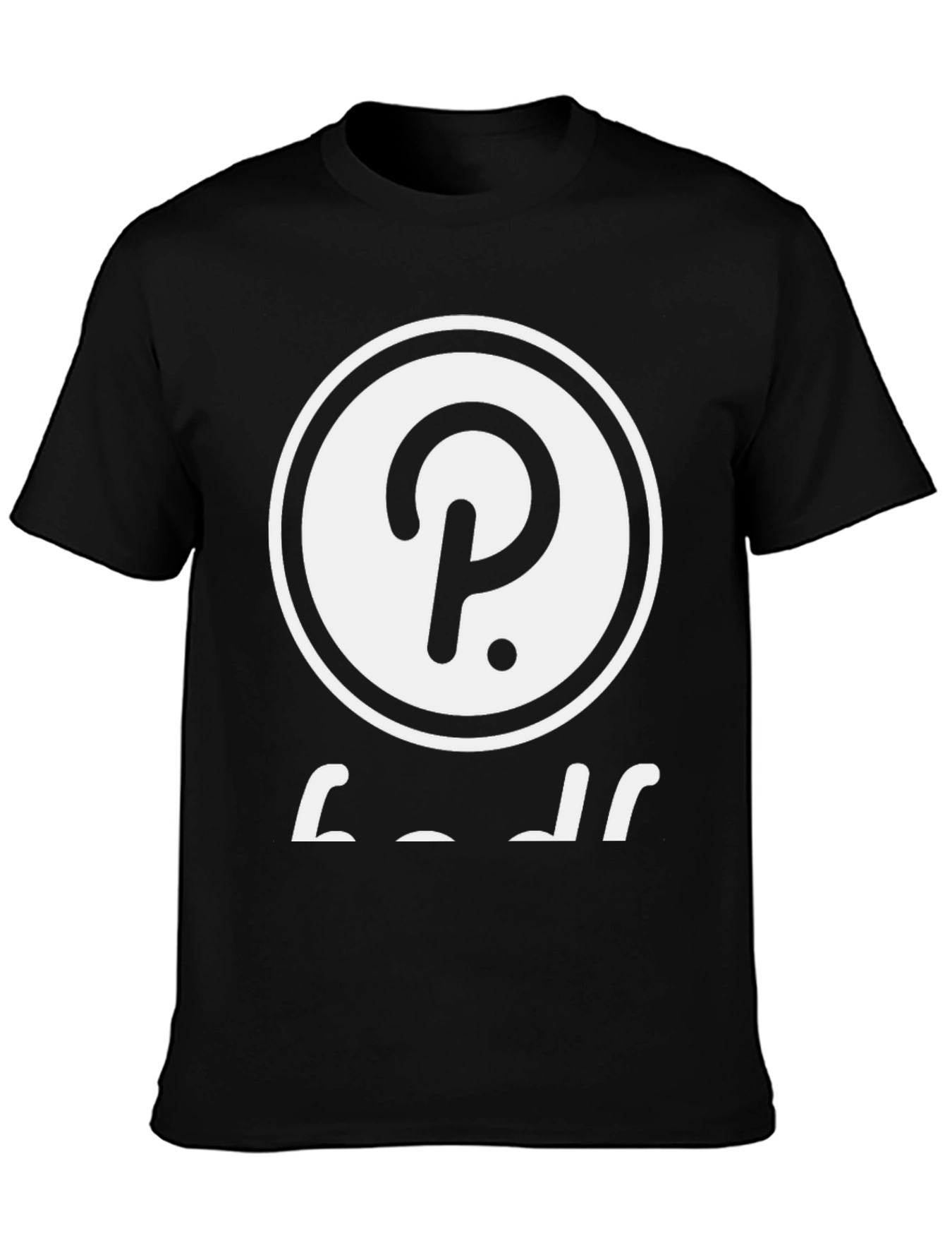 Polkadot Crypto Black T-Shirt - Stylish DOT Design