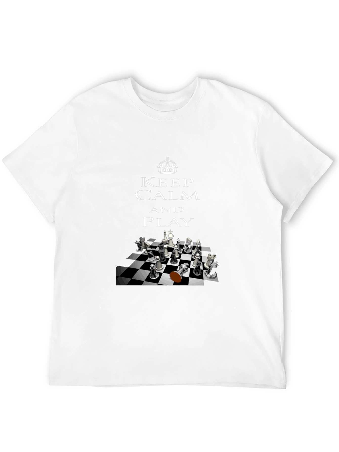 Keep Calm and Play Chess T-Shirt