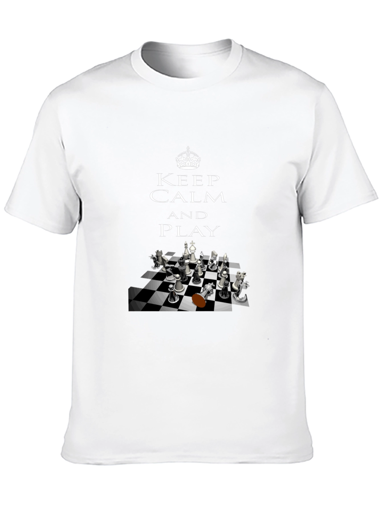 Keep Calm and Play Chess T-Shirt
