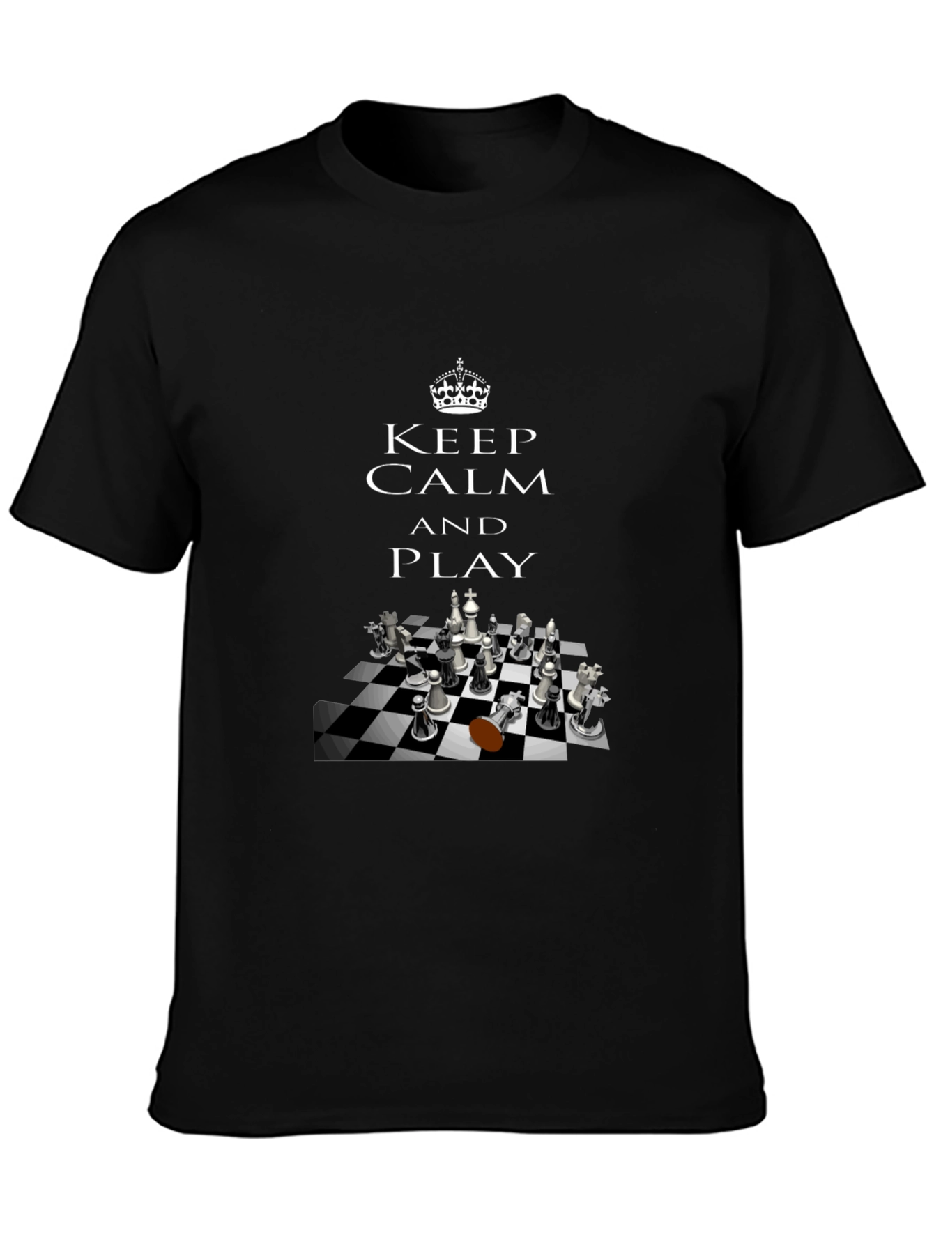 Keep Calm and Play Chess T-Shirt