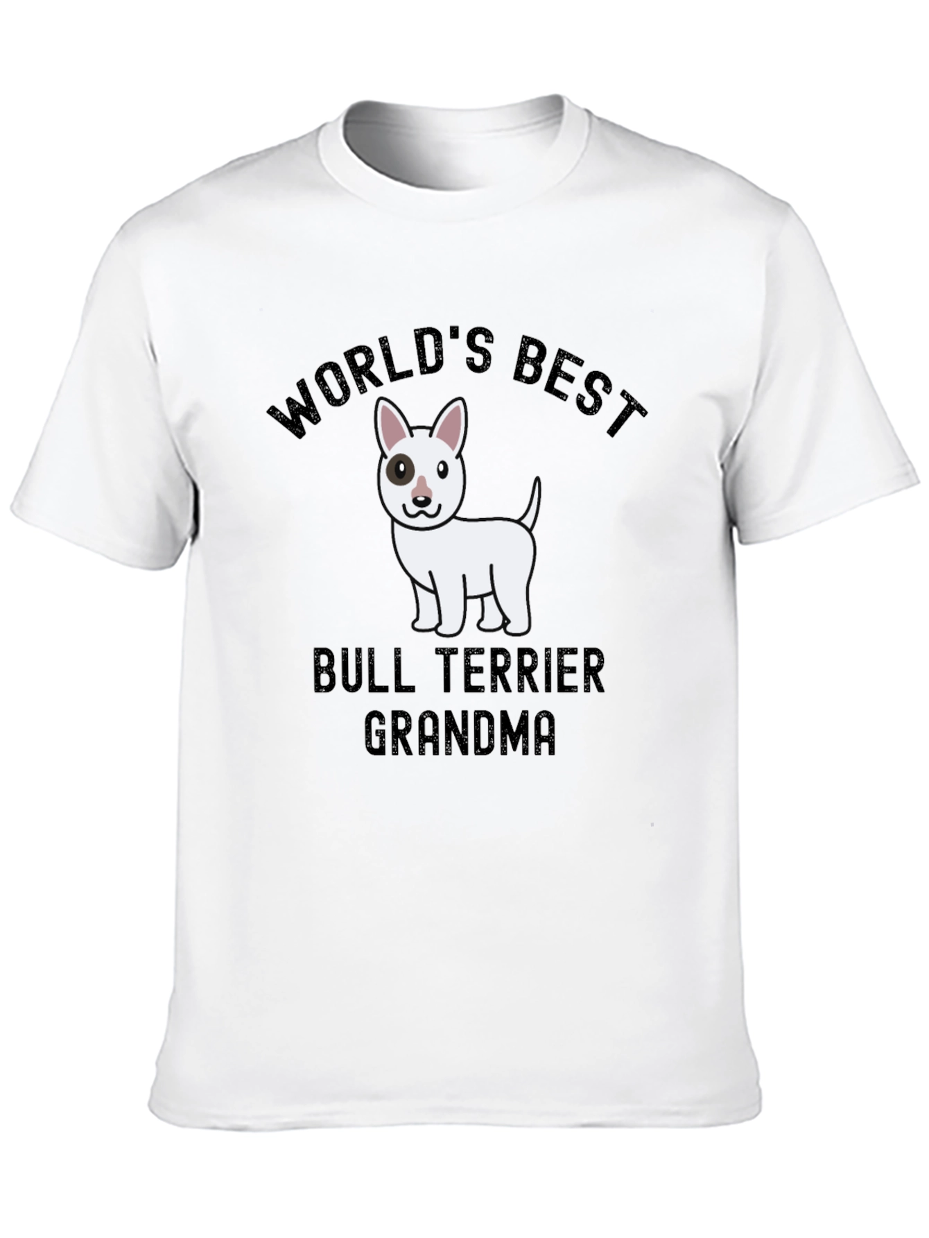 Worlds Best Bull Terrier Grandma T-Shirt