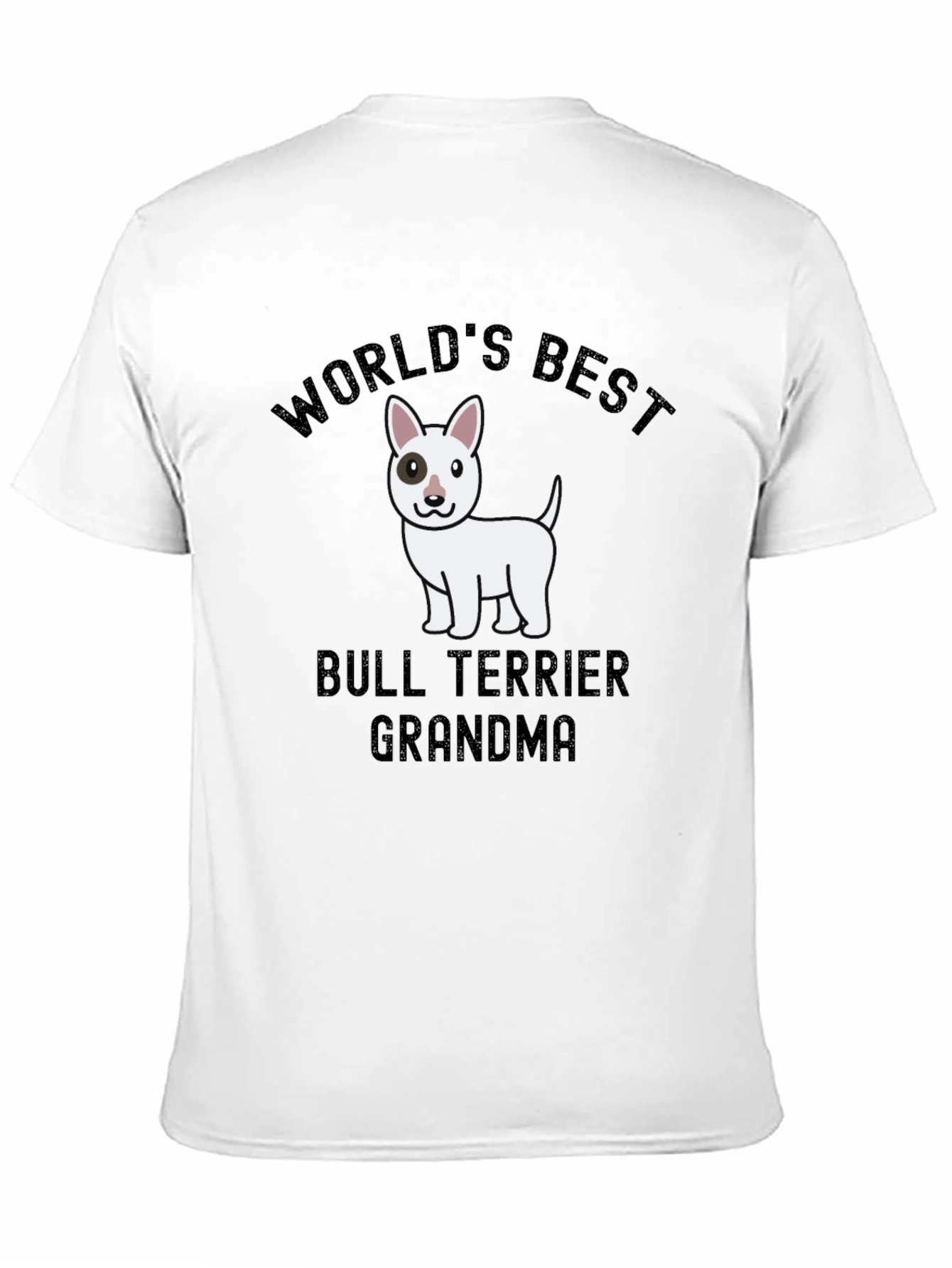 Worlds Best Bull Terrier Grandma T-Shirt