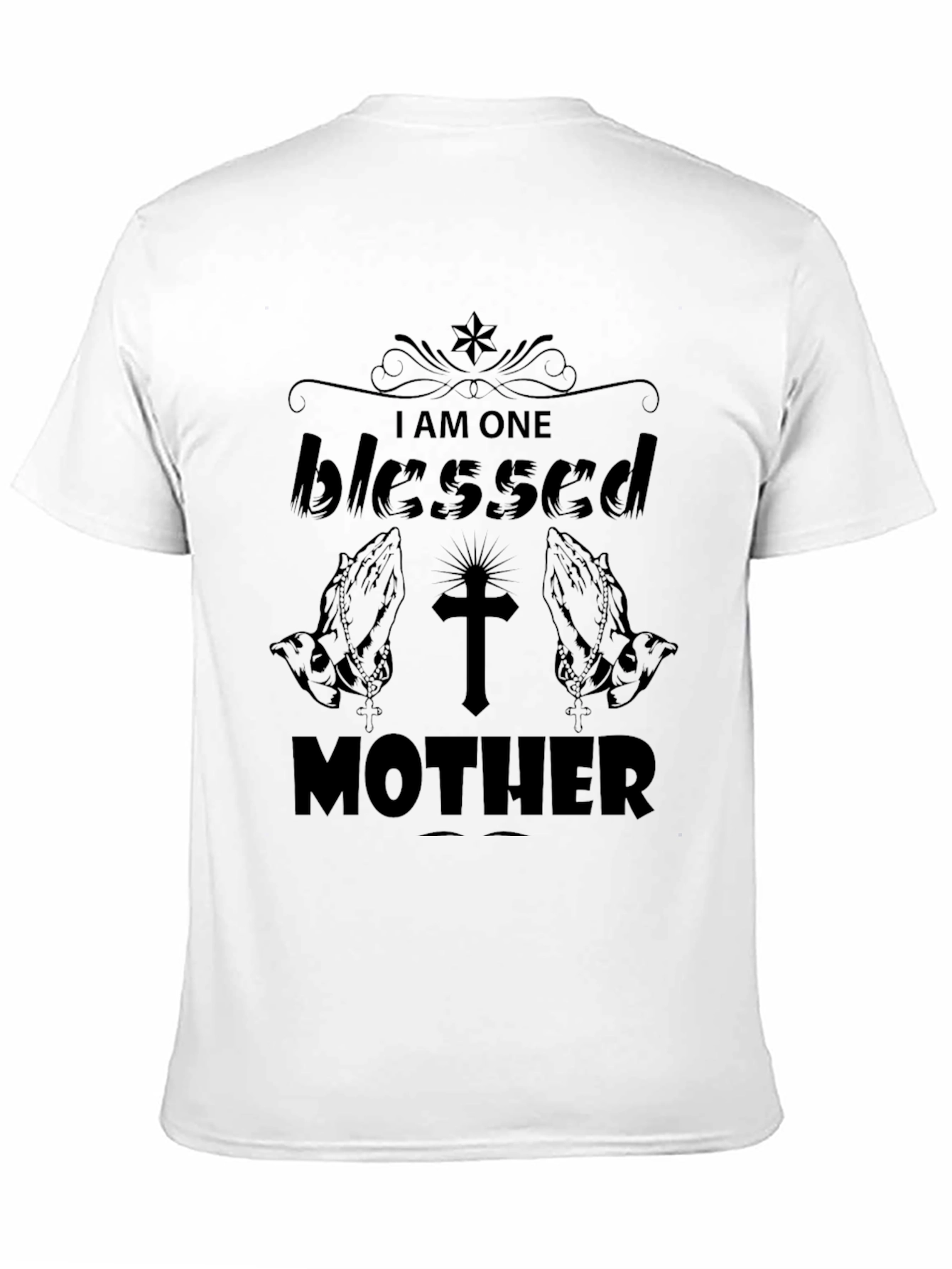 Blessed Mother T-Shirt - Religious Graphic Tee
