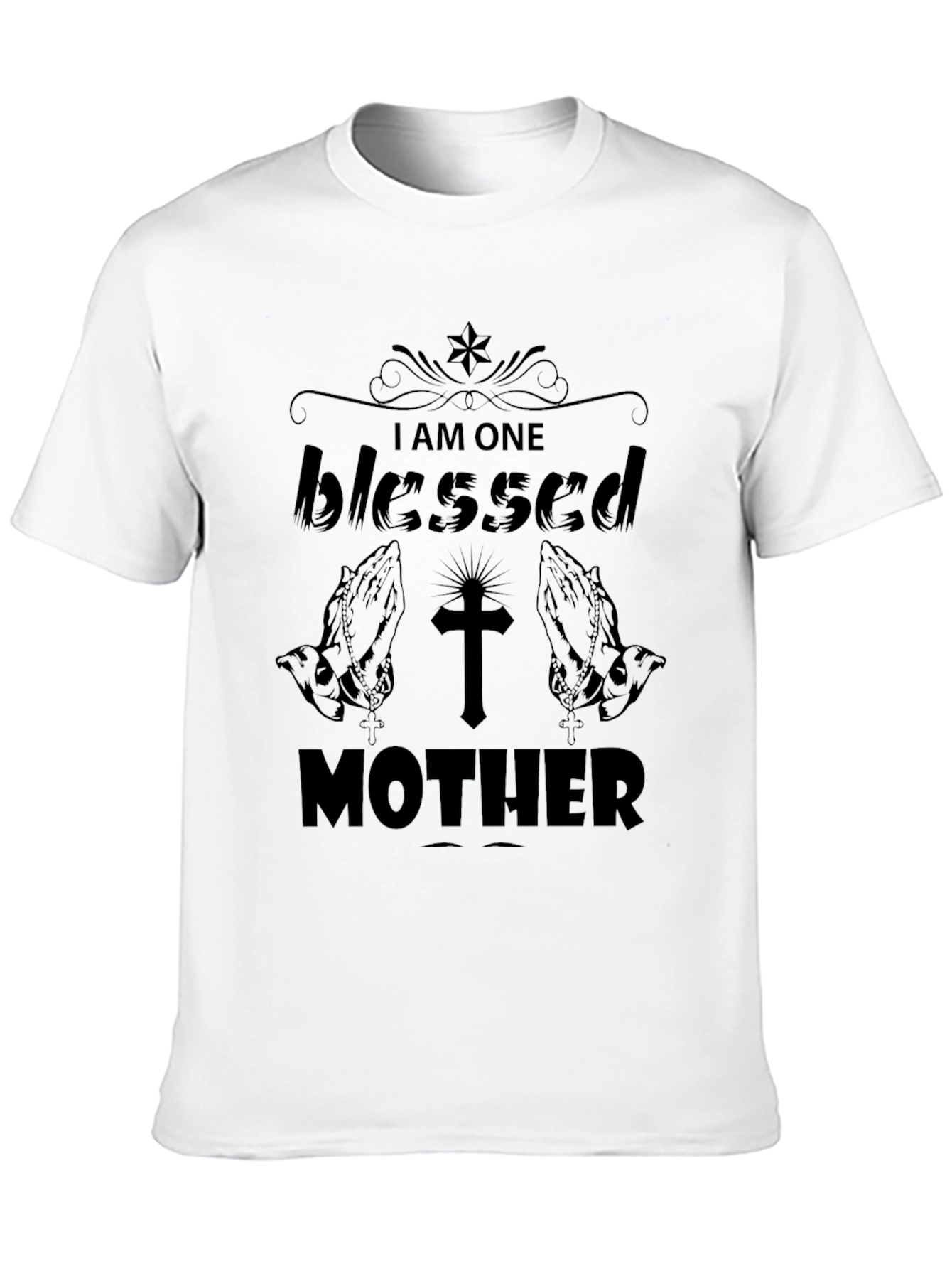 Blessed Mother T-Shirt - Religious Graphic Tee