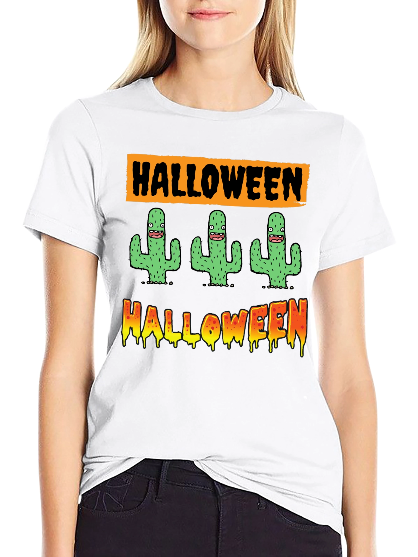 Halloween Cactus T-Shirt
