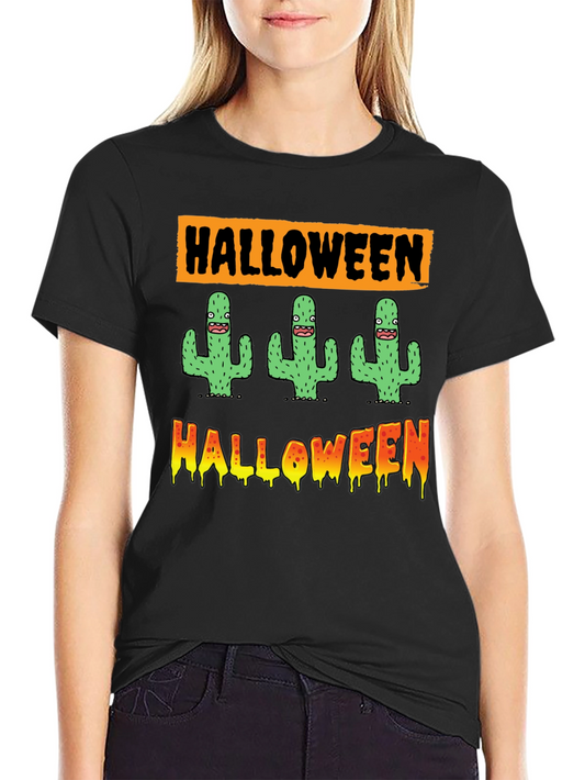 Halloween Cactus T-Shirt