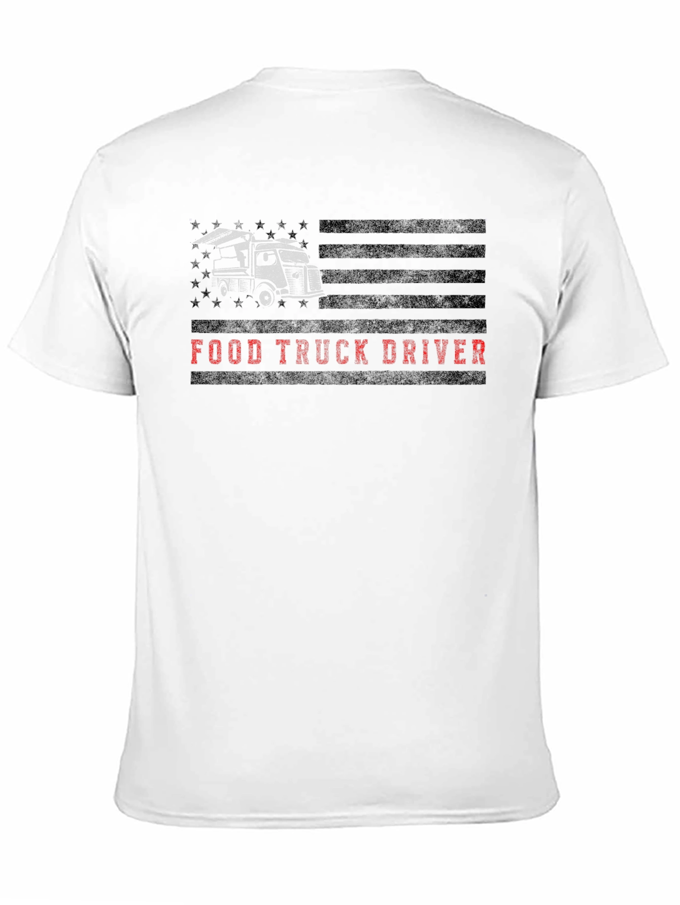 Food Truck Driver T-Shirt - Black