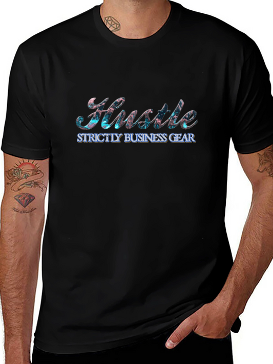 Hustle Strictly Business Gear Black Tee