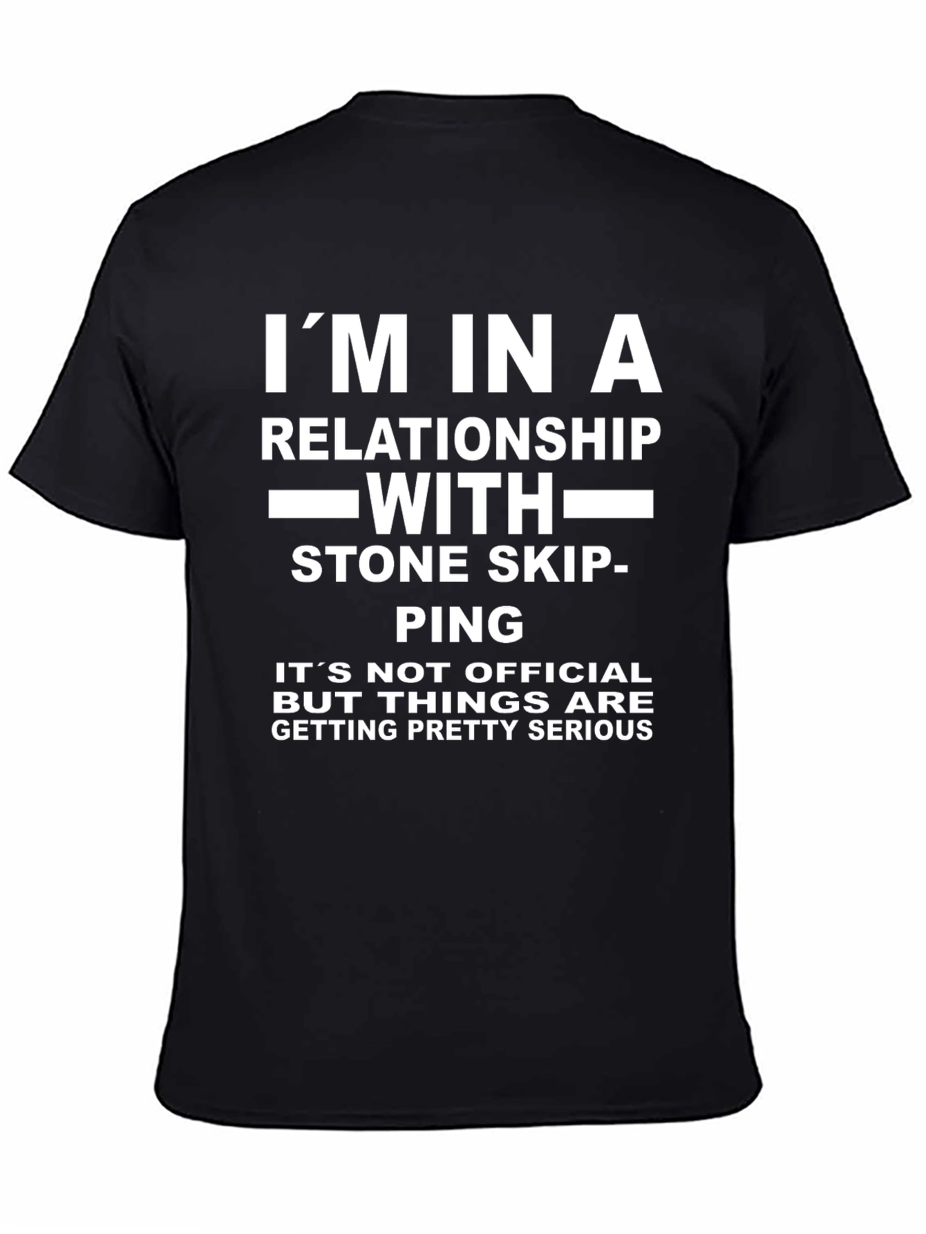 Funny Stone Skipping Relationship T-Shirt