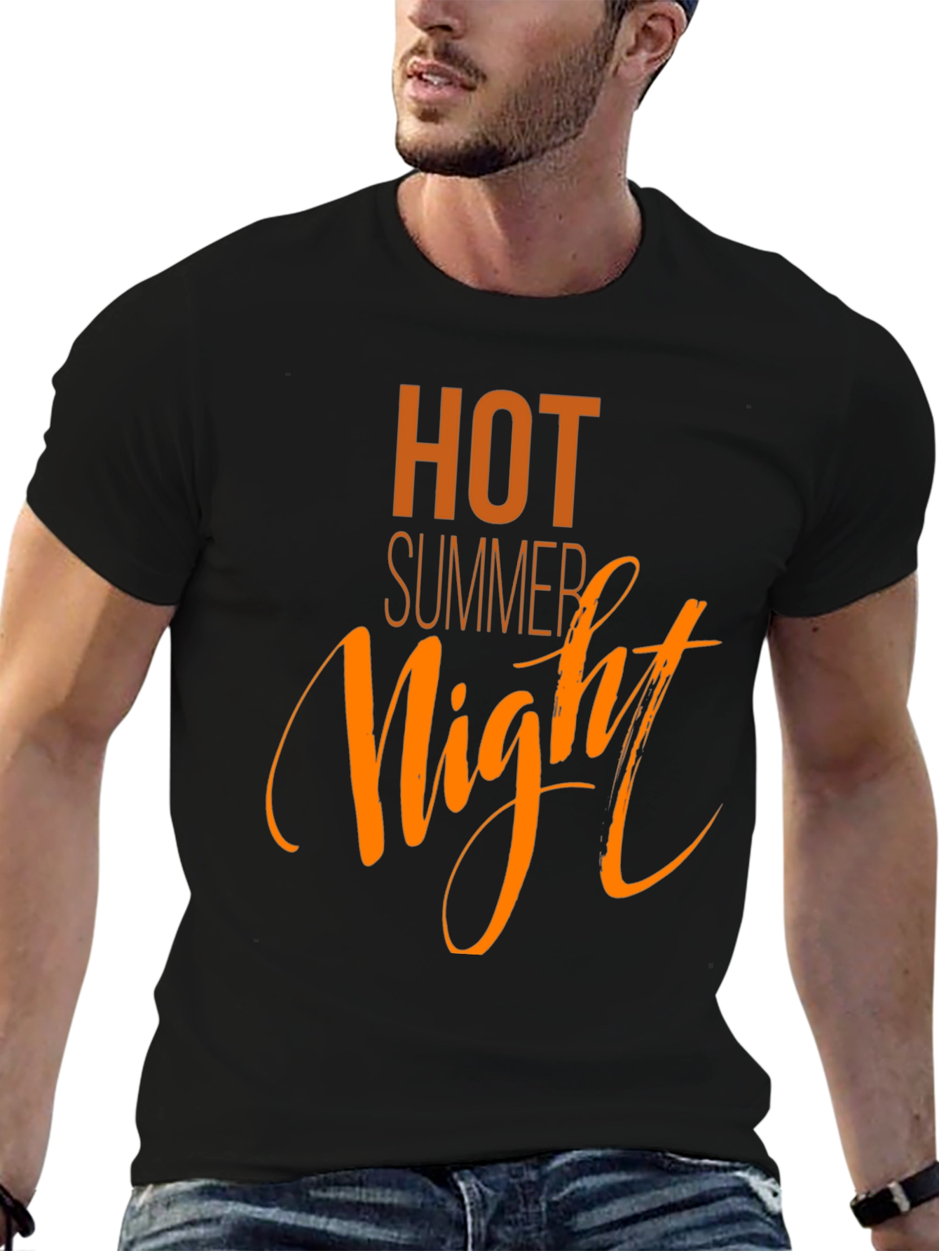 Hot Summer Night Graphic T-Shirt