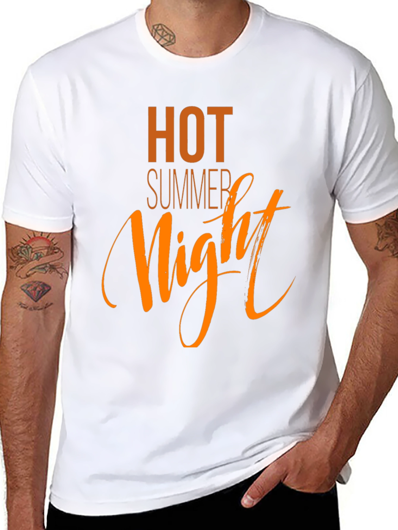 Hot Summer Night Graphic T-Shirt