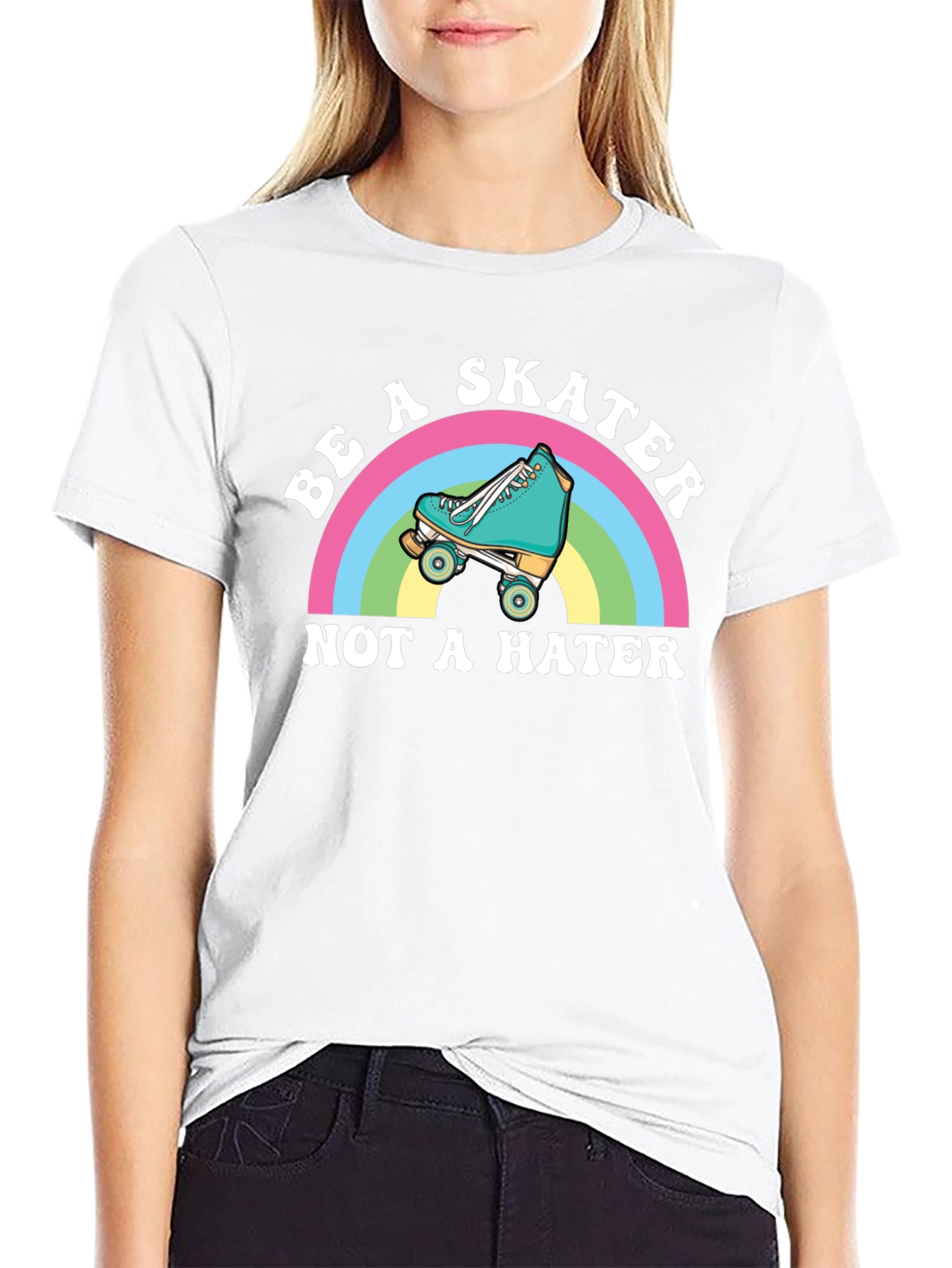 Be A Skater Not A Hater T-Shirt