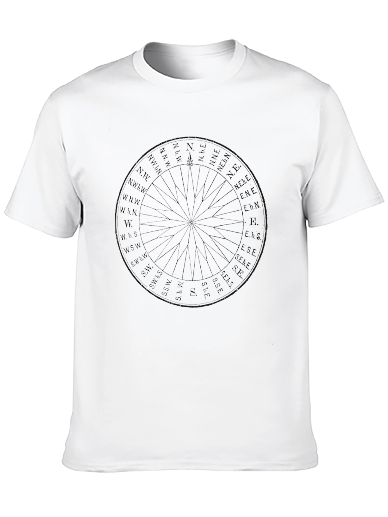 Mens Basic Black Crew Neck T-Shirt