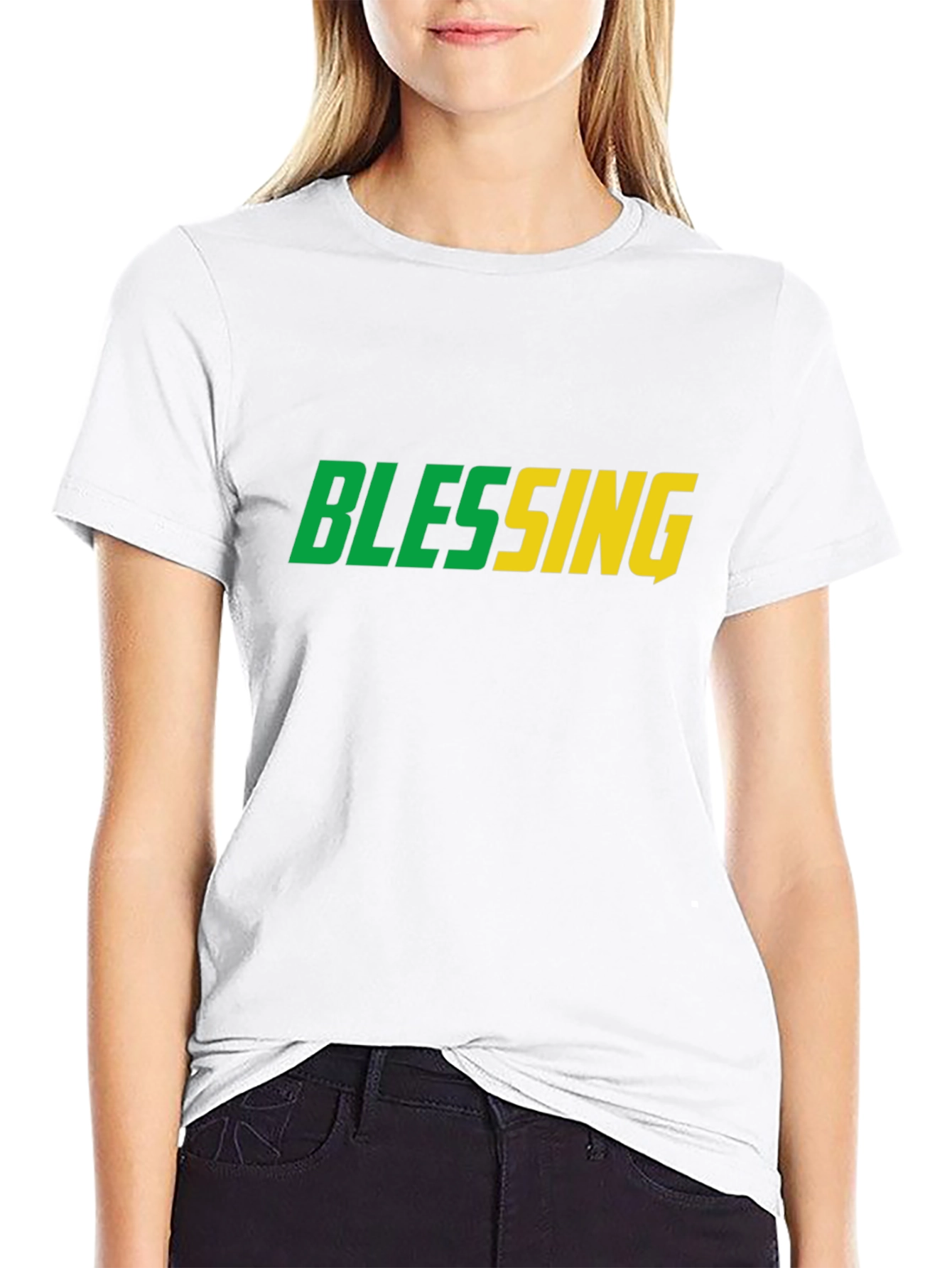 Blessing Graphic Tee - Mens Black T-Shirt