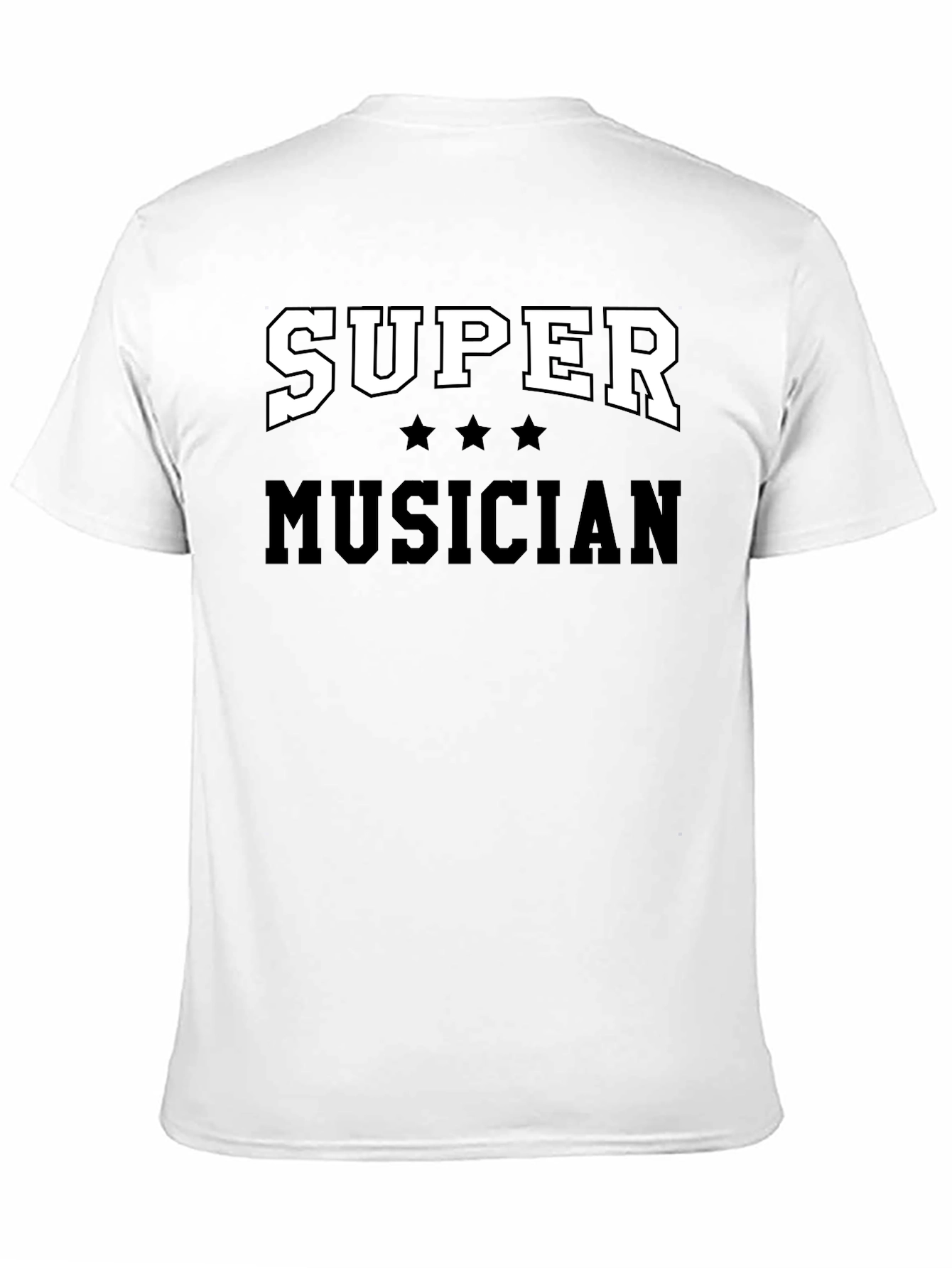 Super Musician Black T-Shirt