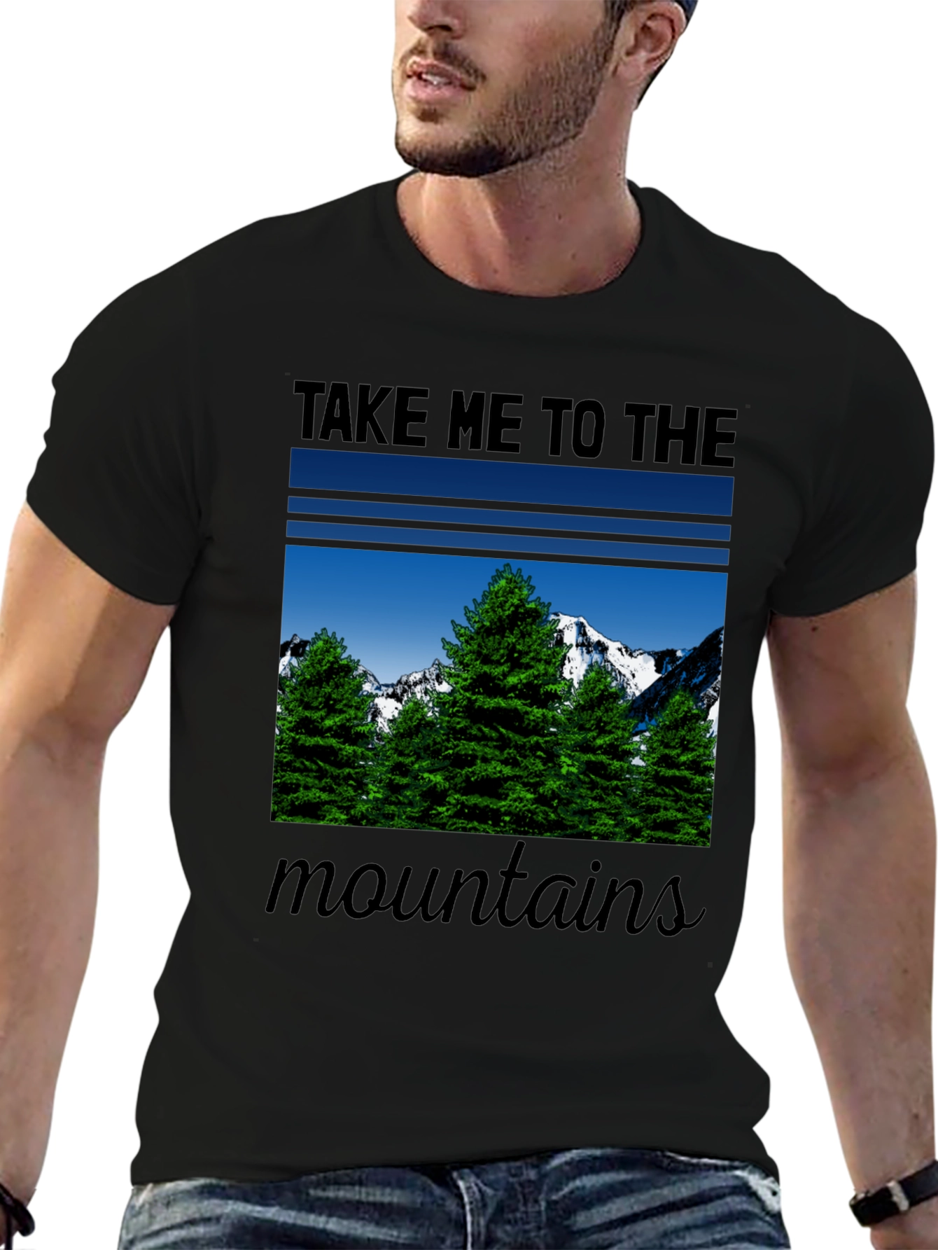 Take Me To The Mountains Graphic T-Shirt