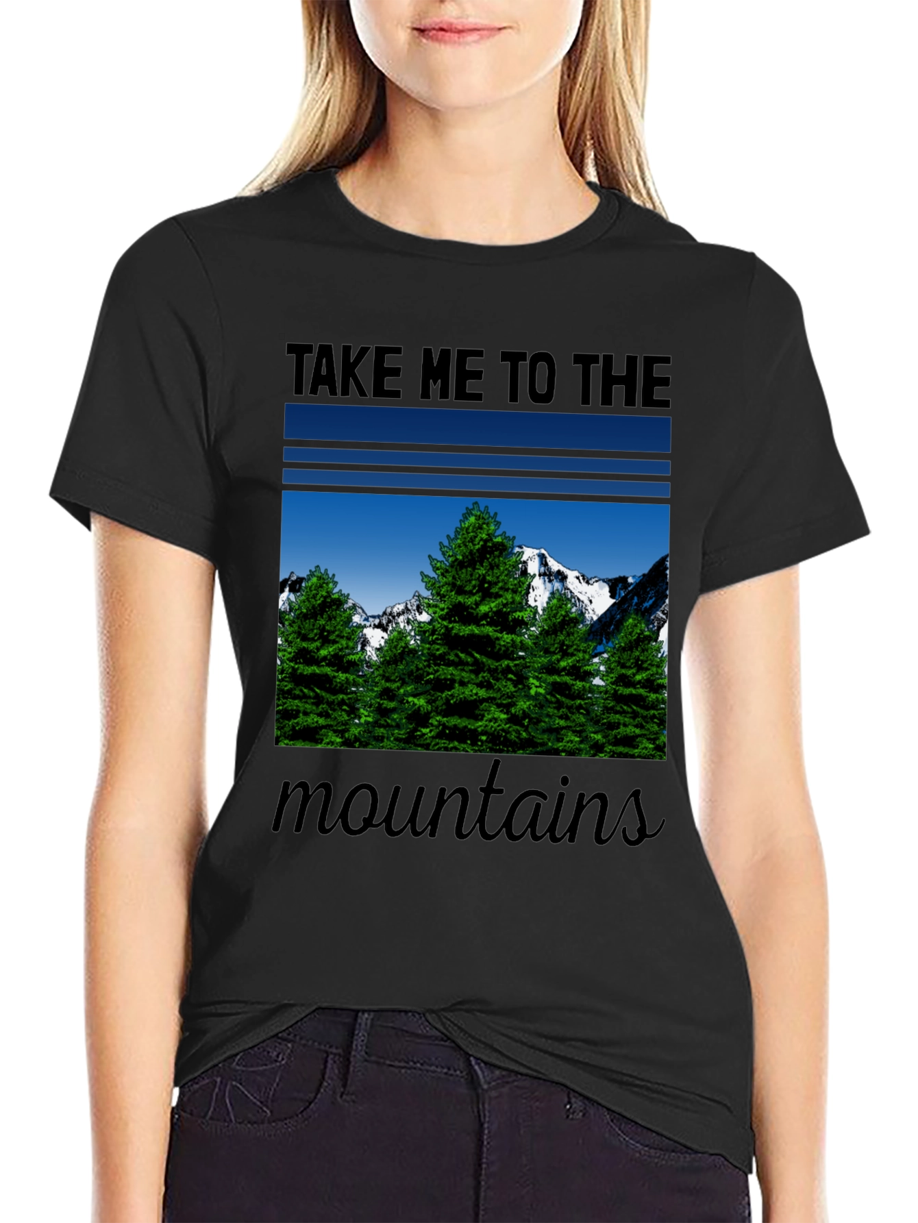 Take Me To The Mountains Graphic T-Shirt