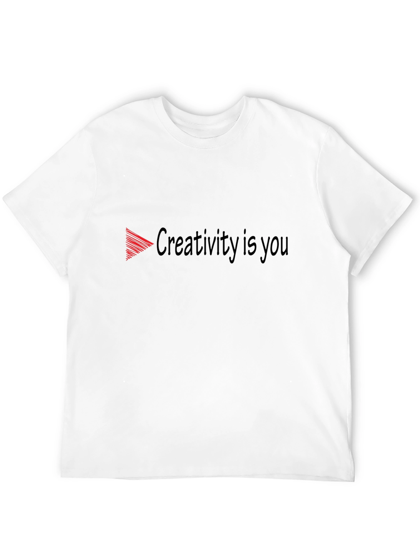 Creativity is You Black Graphic Tee
