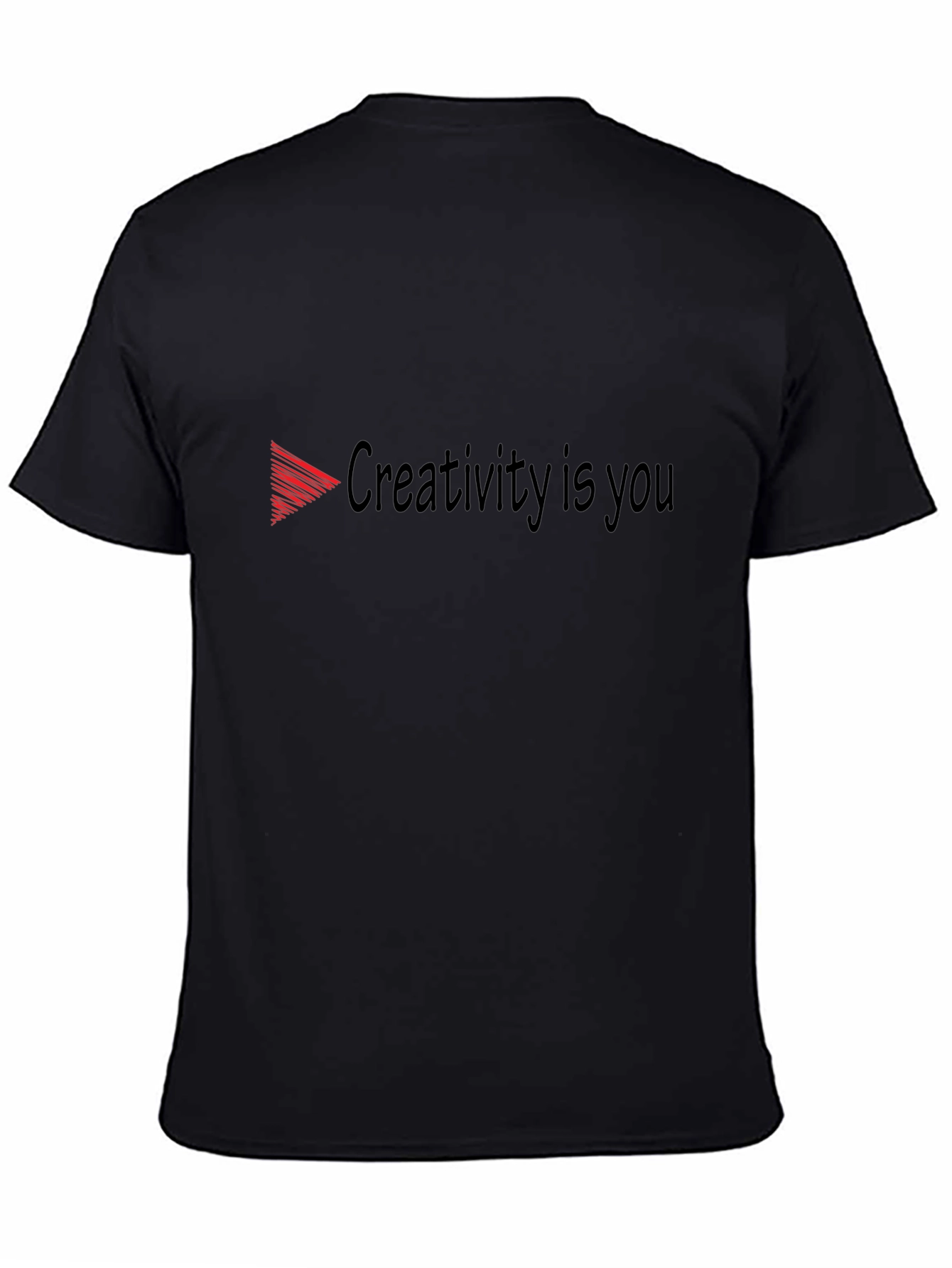 Creativity is You Black Graphic Tee