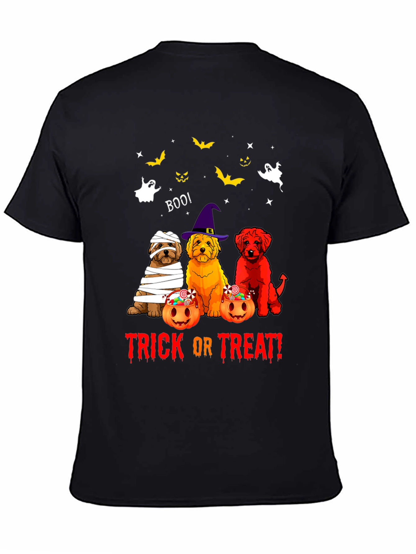 Halloween Dog Lover T-Shirt - Trick or Treat!