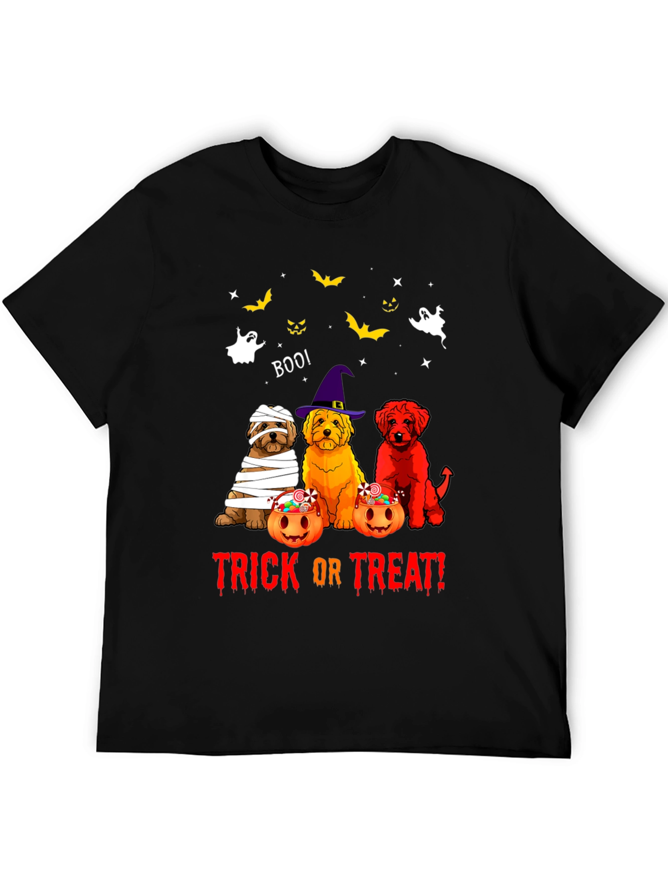 Halloween Dog Lover T-Shirt - Trick or Treat!
