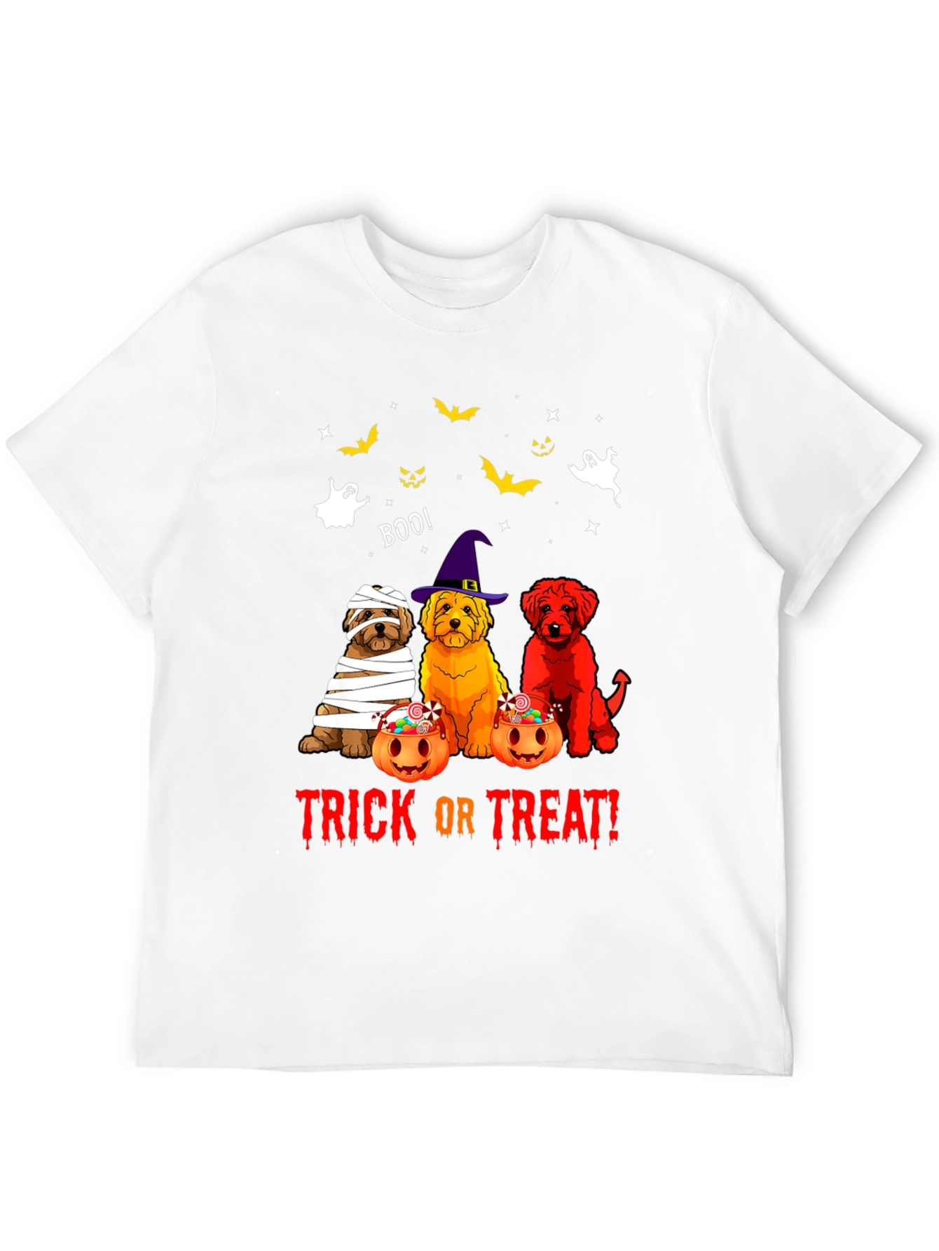 Halloween Dog Lover T-Shirt - Trick or Treat!