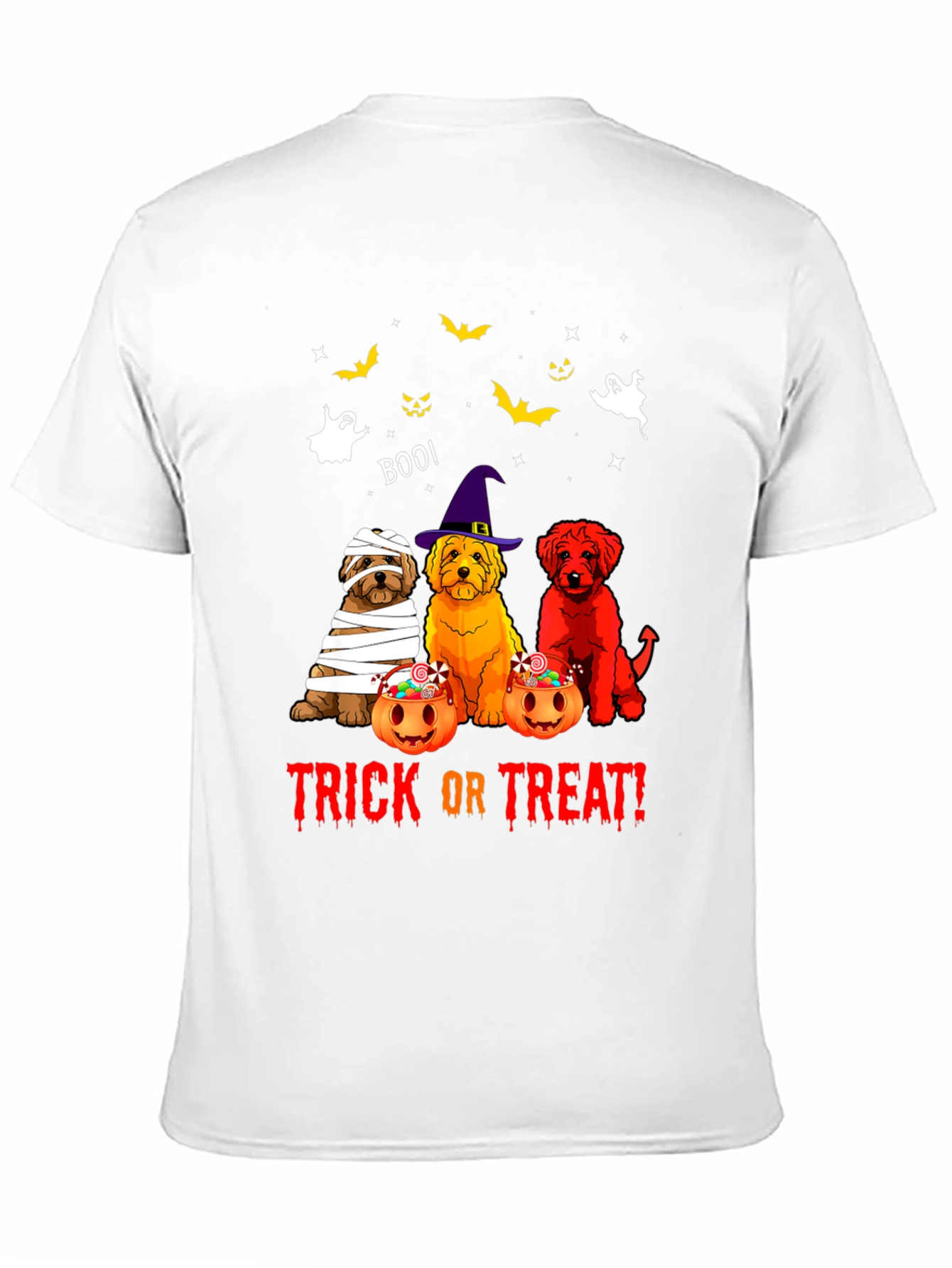 Halloween Dog Lover T-Shirt - Trick or Treat!