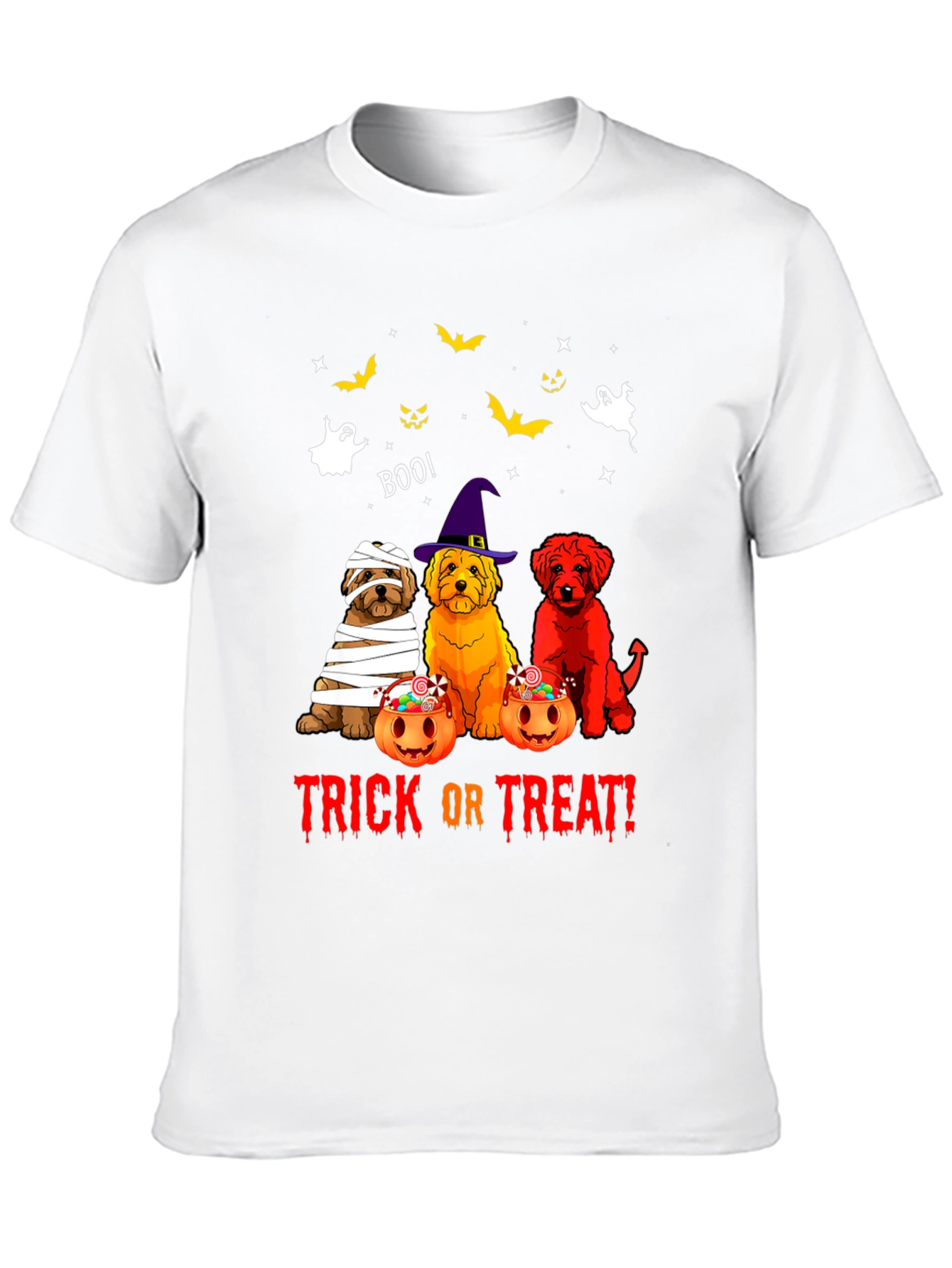 Halloween Dog Lover T-Shirt - Trick or Treat!