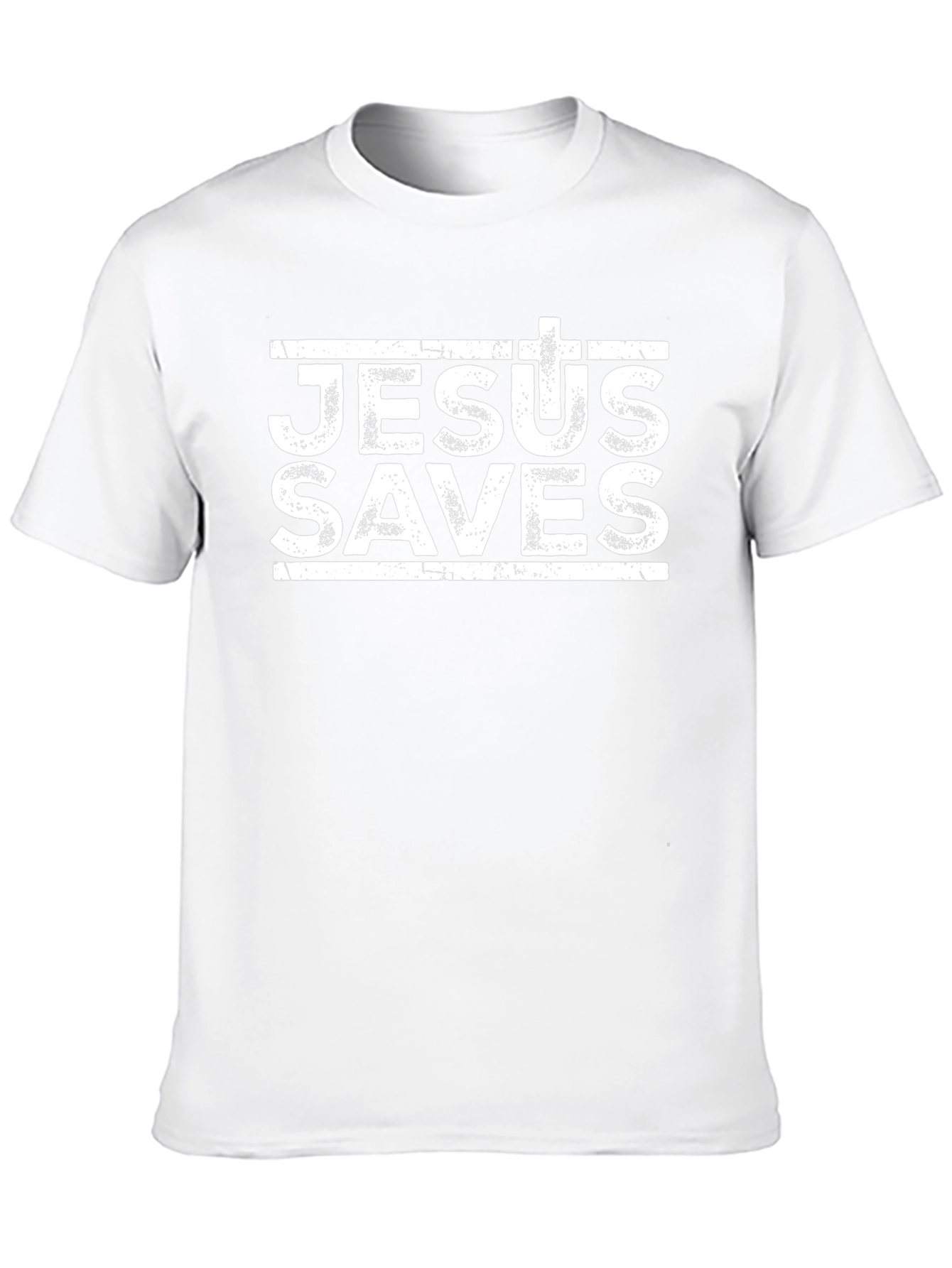 Jesus Saves Black Christian T-Shirt